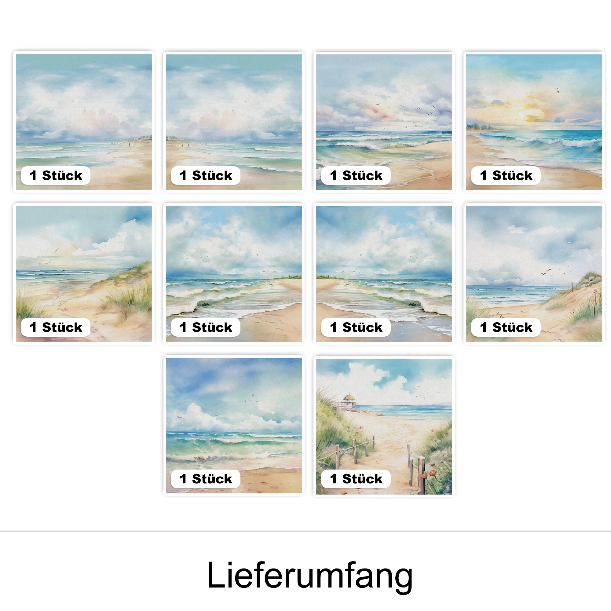 Fliesenaufkleber Strandmotiv - Image 2