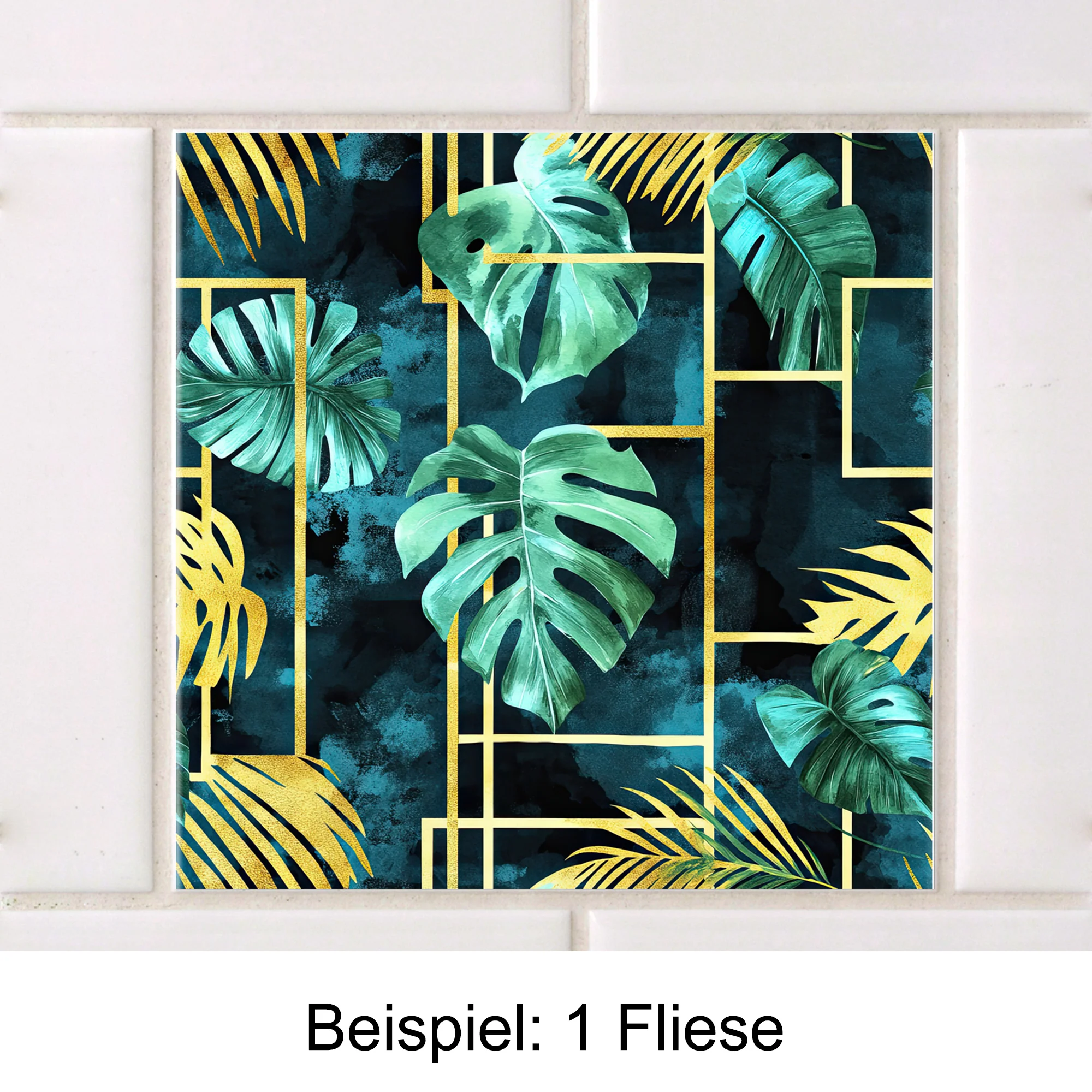 Fliesenaufkleber Tropical Leaves - Image 3