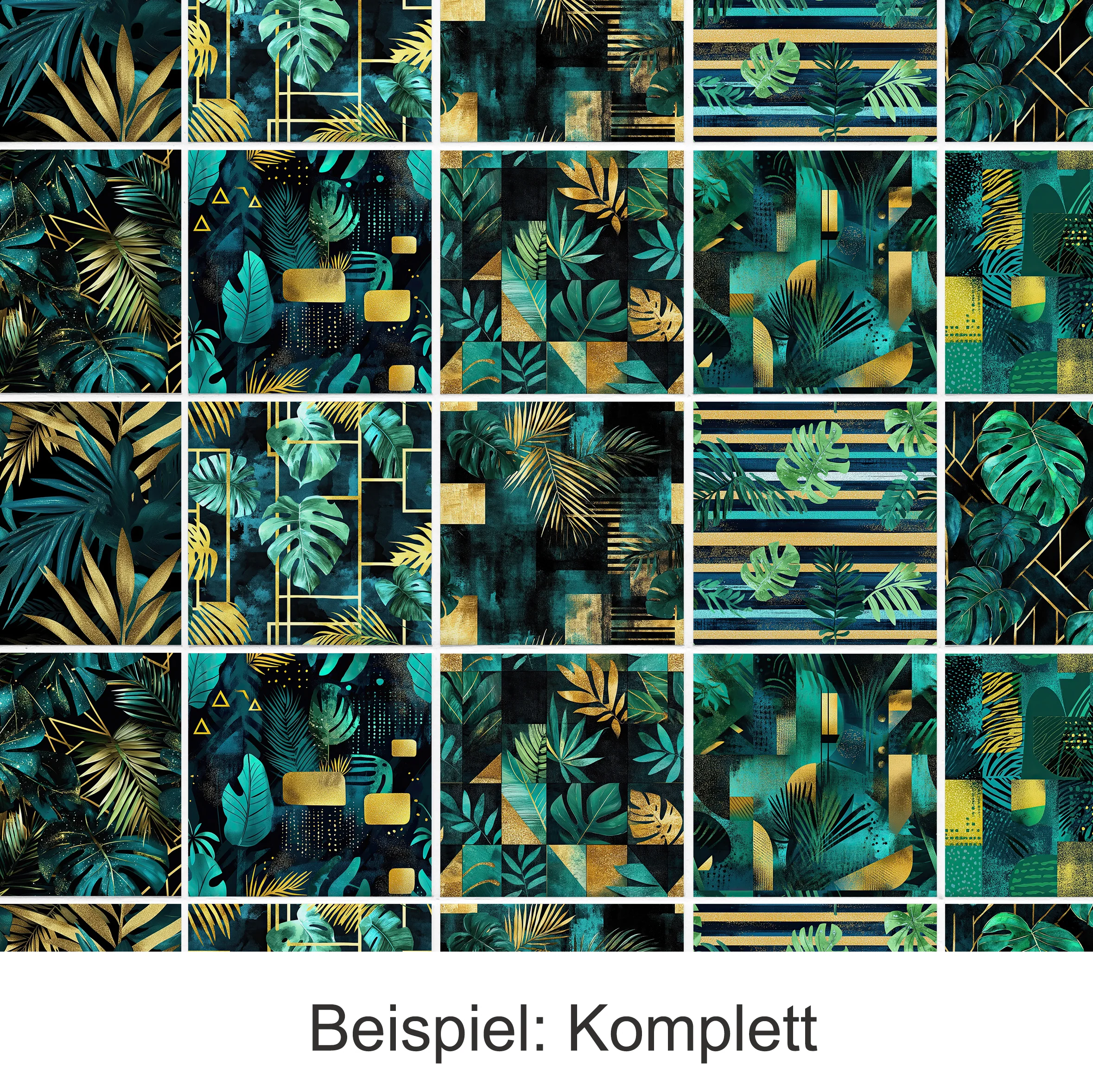 Fliesenaufkleber Tropical Leaves - Image 4