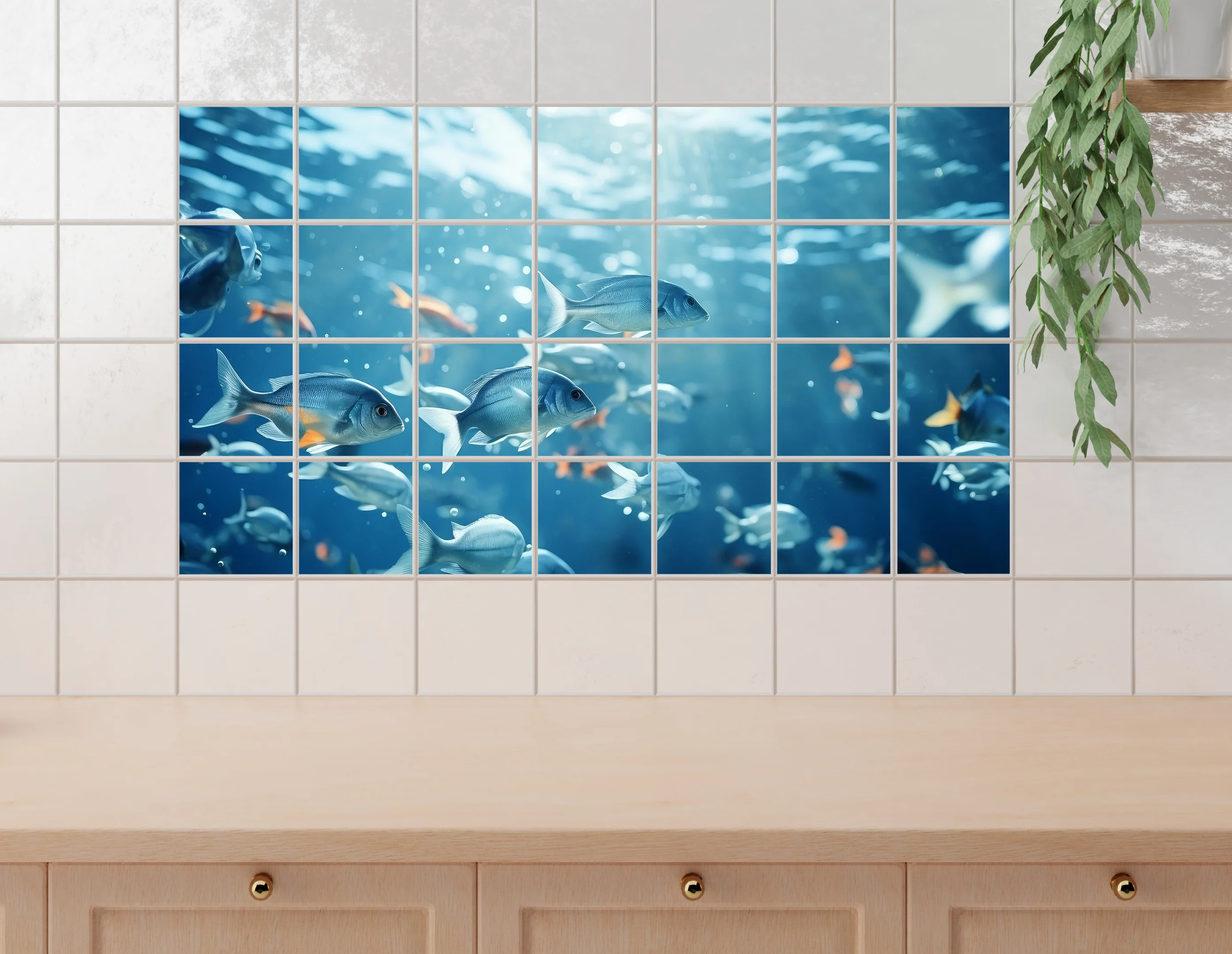 Fliesenaufkleber Unterwasserwelt - Ein Blick ins Meer - Image 3