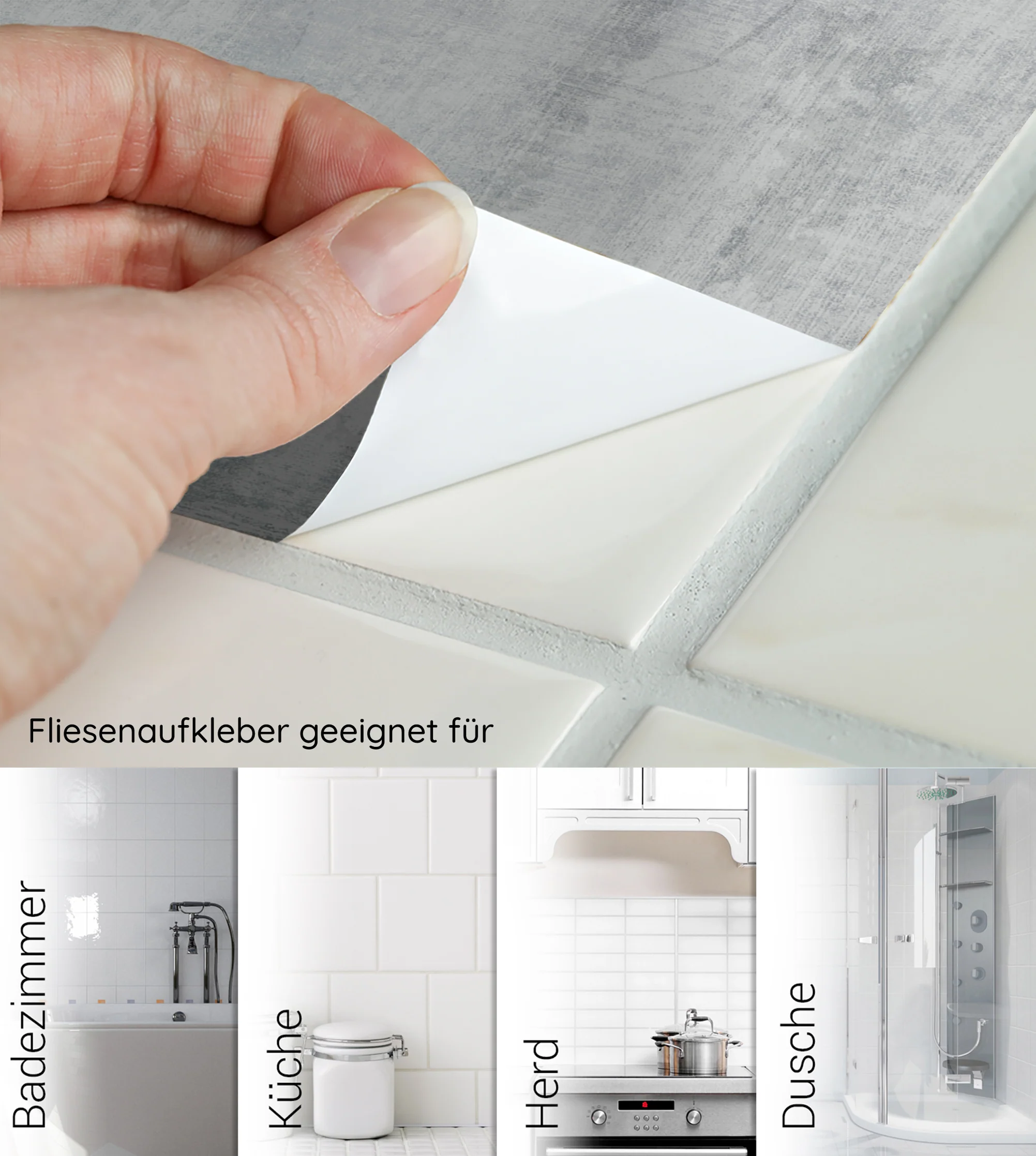 Fliesenaufkleber Vintage-Charme - Image 6