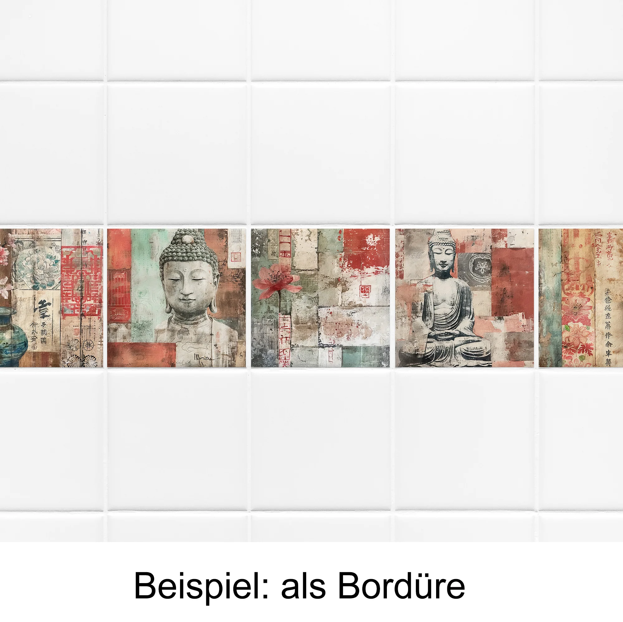 Fliesenaufkleber Vintage-Chic - Image 4