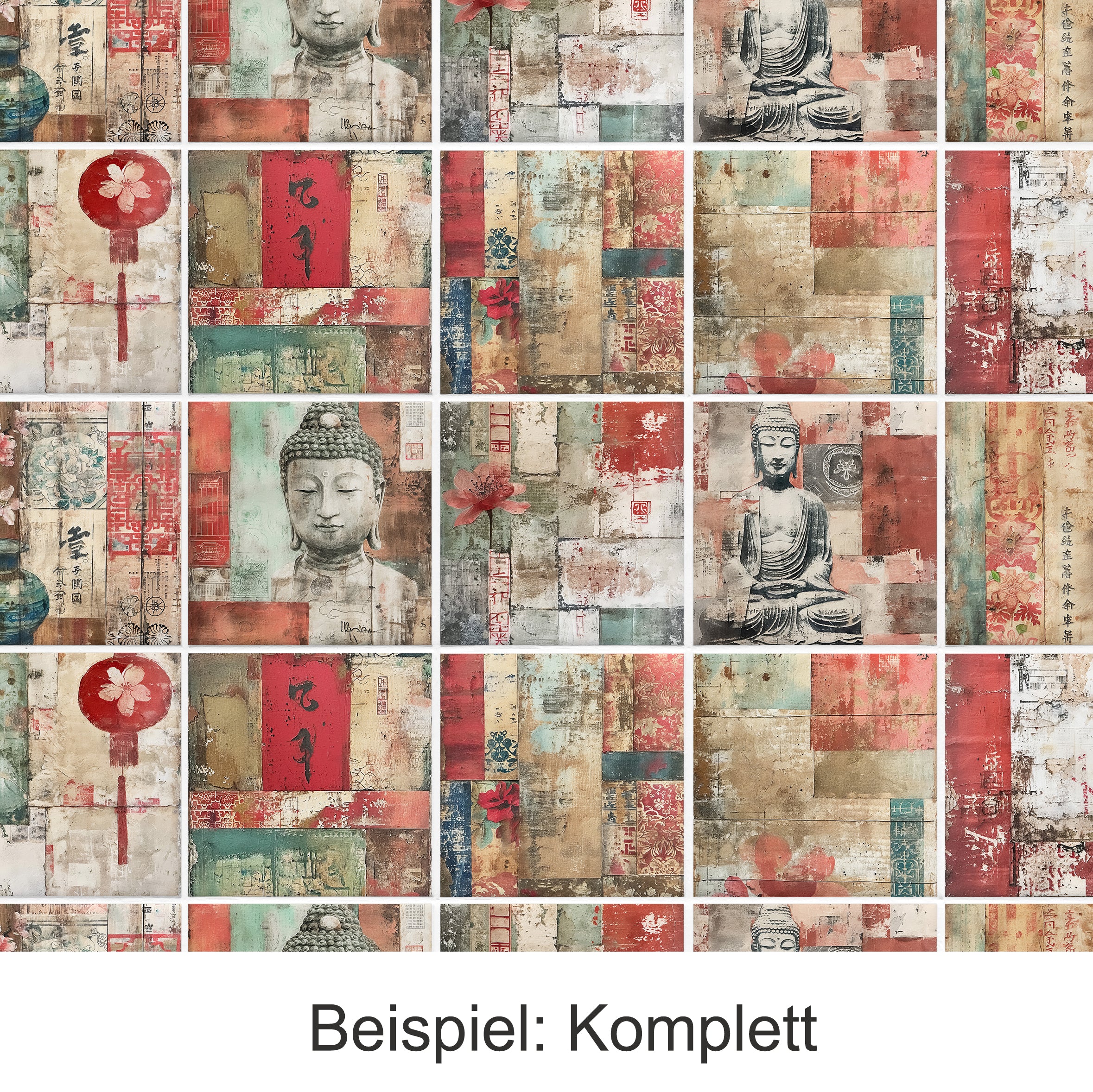 Fliesenaufkleber Vintage-Chic - Image 5