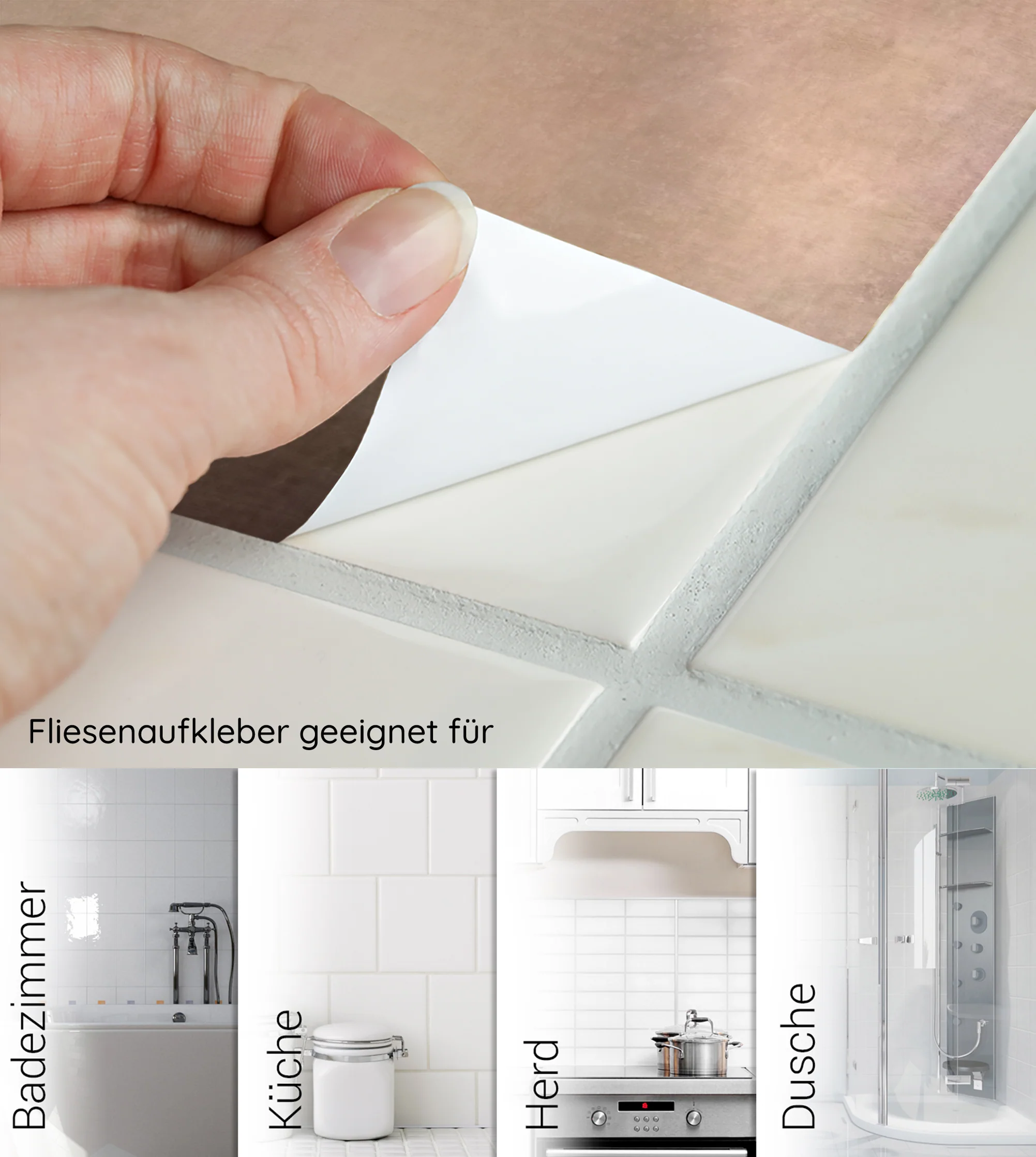 Fliesenaufkleber Farbmix Türkis & Petrol - Image 6