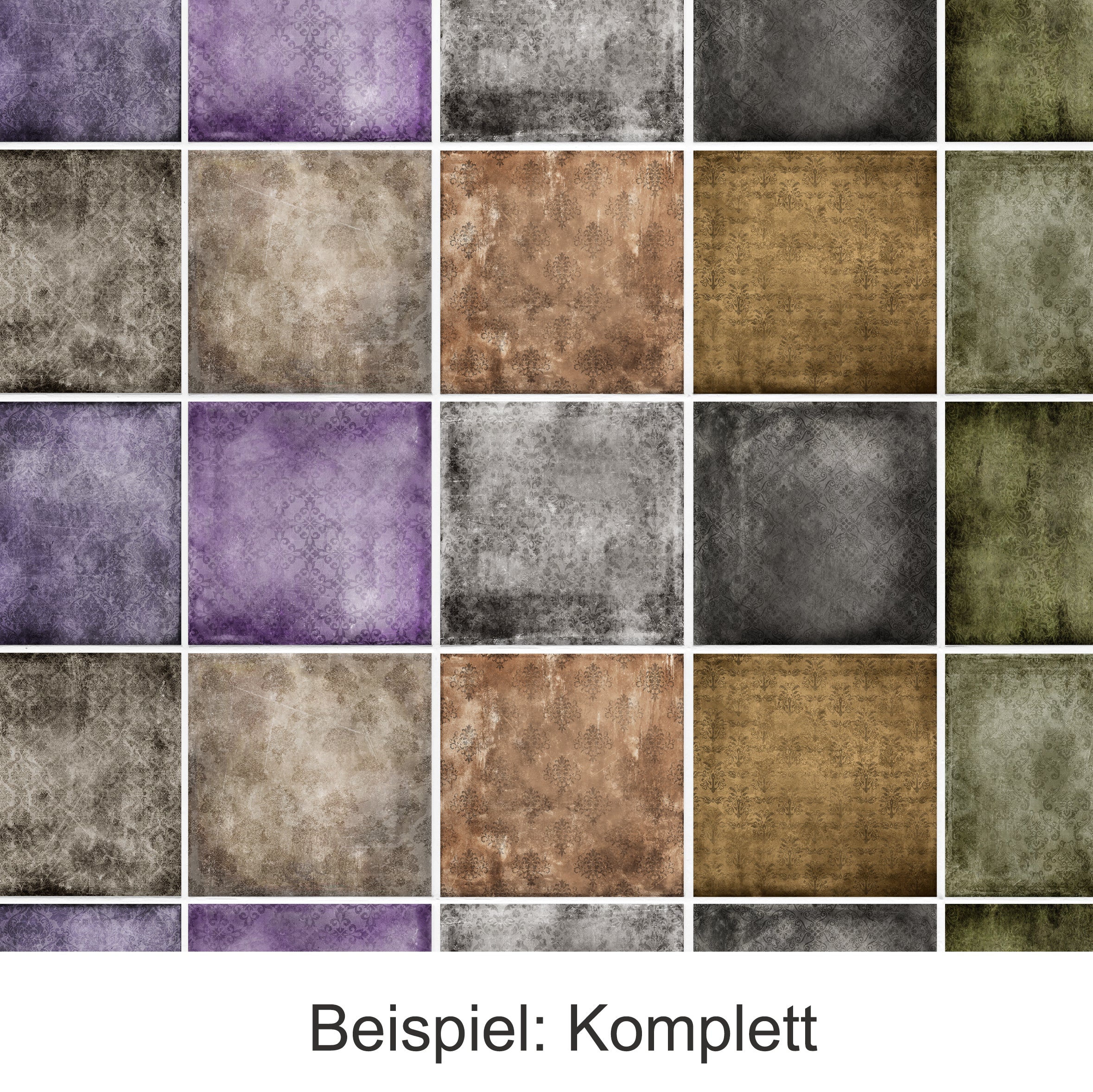 Fliesenaufkleber Vintage-Design - Image 5