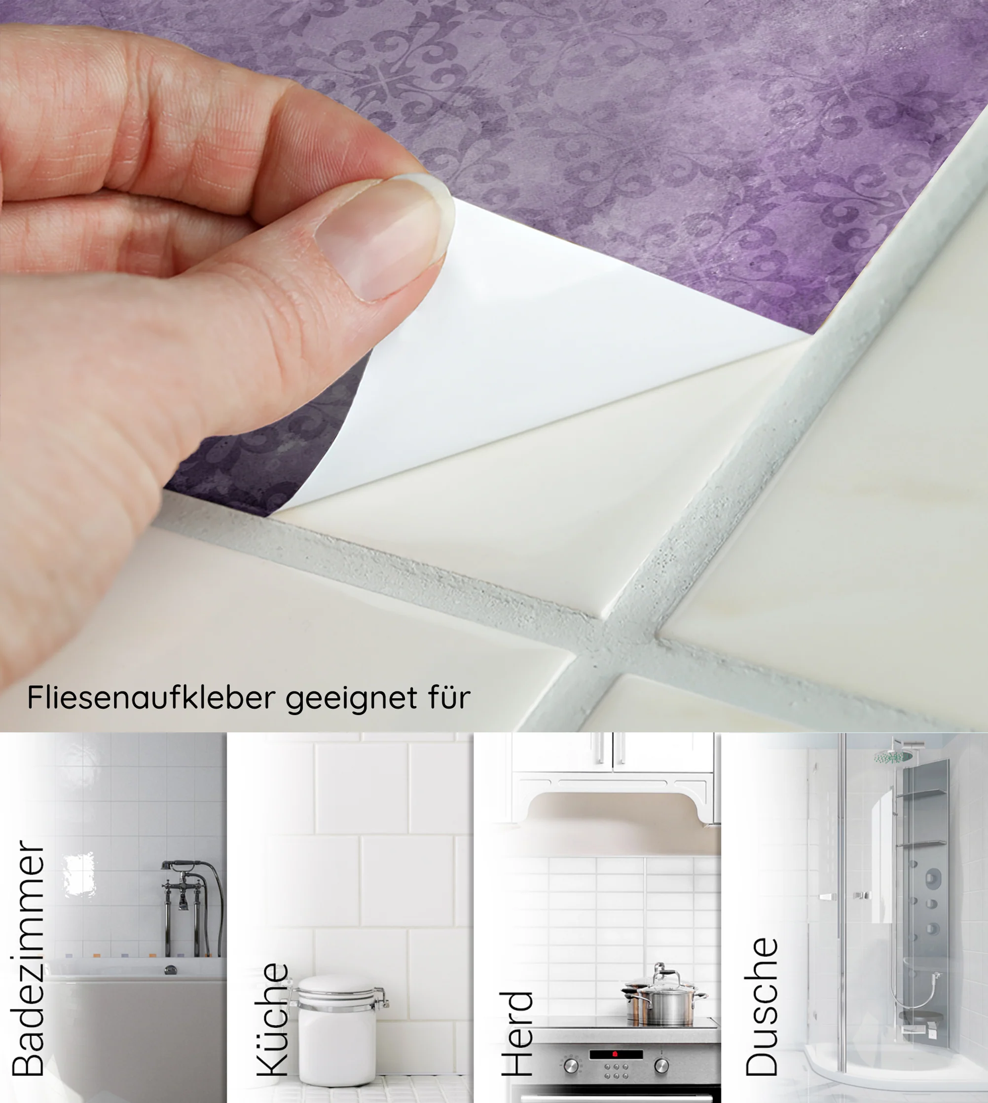Fliesenaufkleber Vintage-Design - Image 6