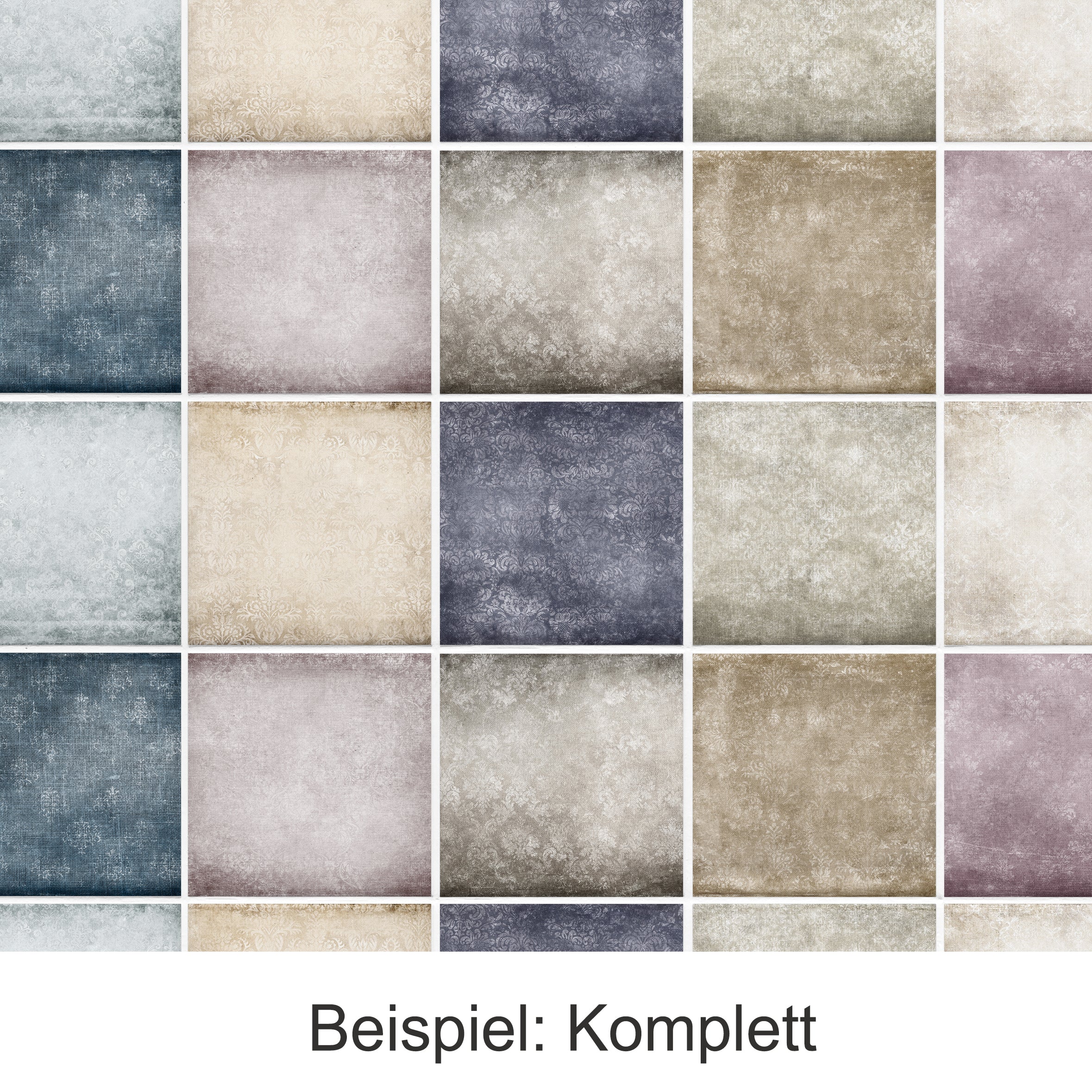 Fliesenaufkleber Vintage-Mosaik - Image 5