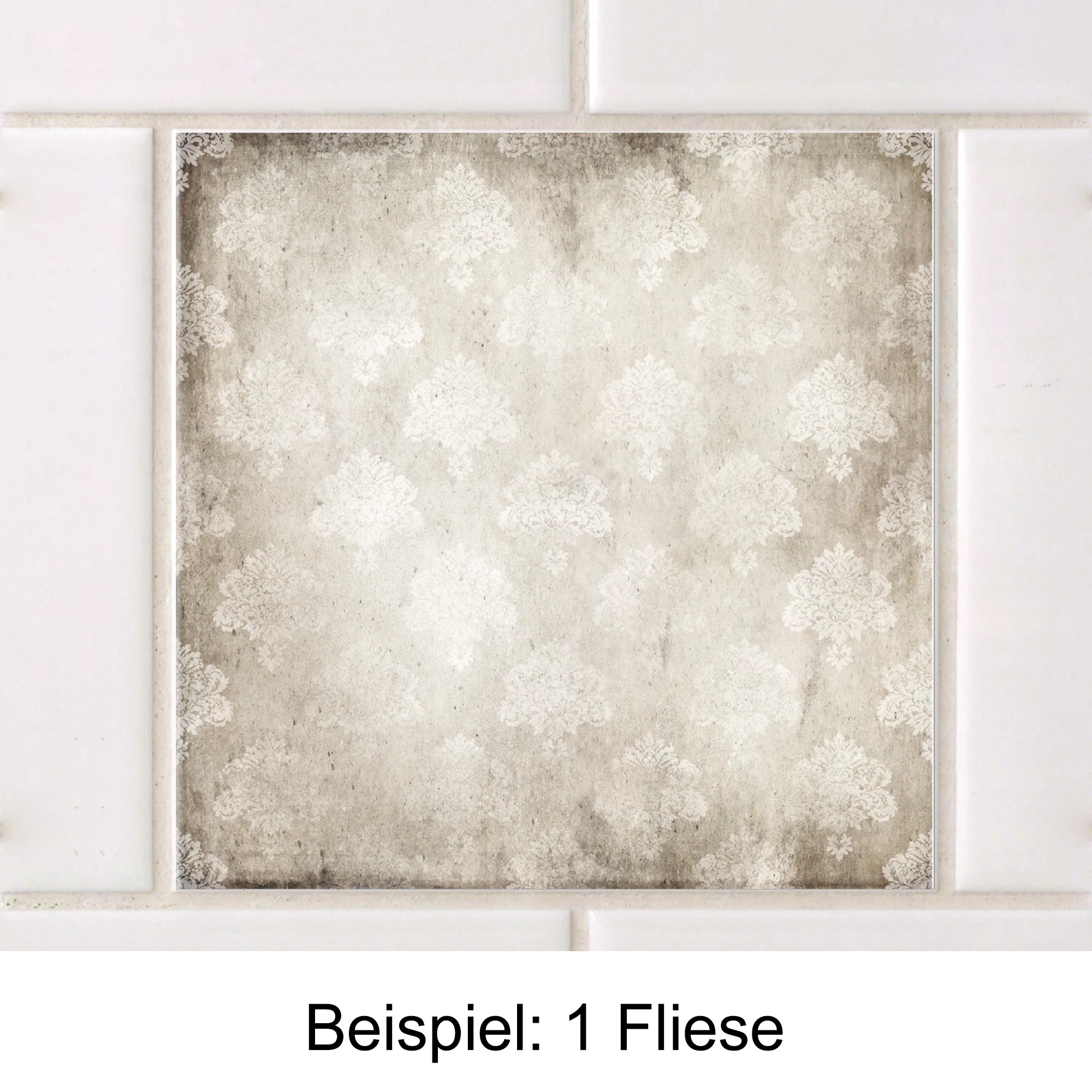 Fliesenaufkleber Vintage-Muster - Image 3