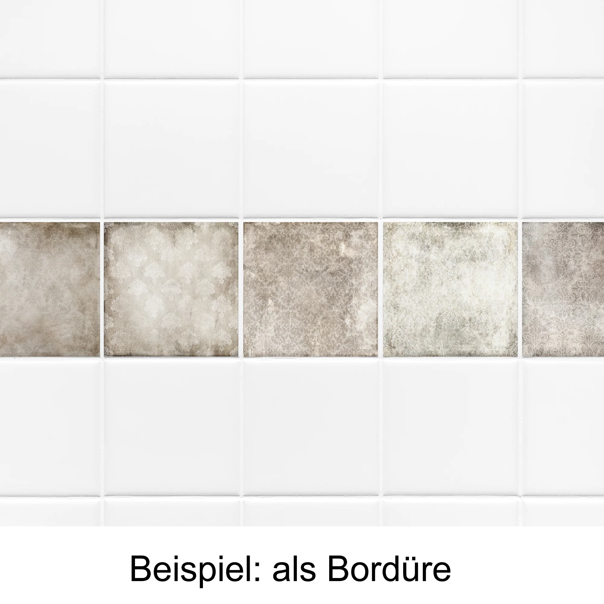 Fliesenaufkleber Vintage-Muster - Image 4