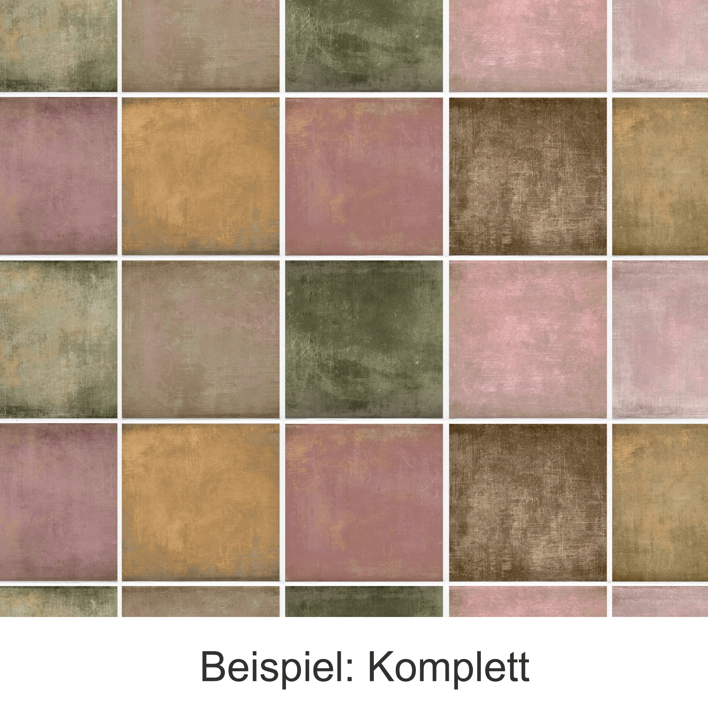 Fliesenaufkleber Erdtöne - Image 5