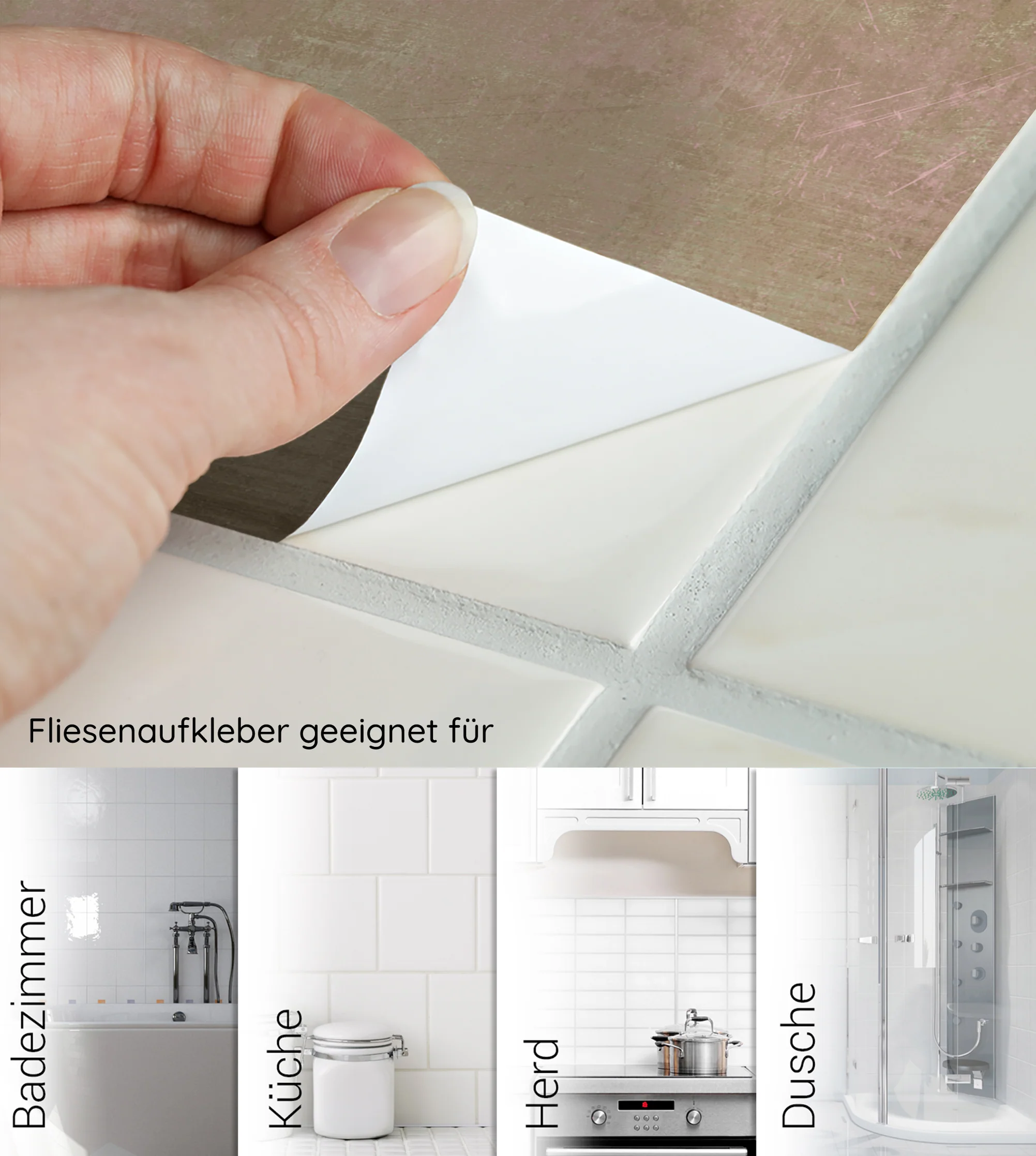 Fliesenaufkleber Erdtöne - Image 6