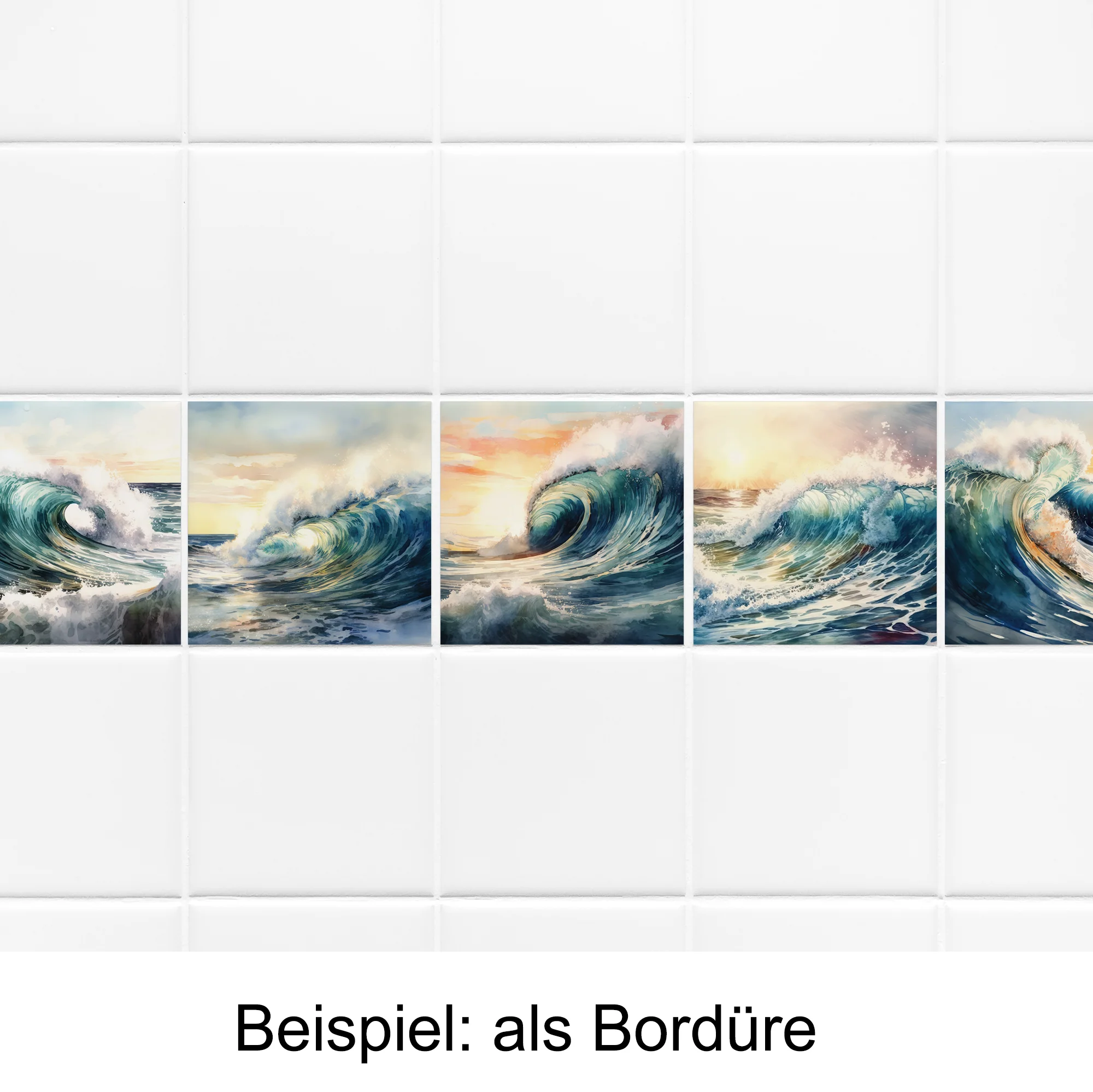 Fliesenaufkleber Welle - Image 4