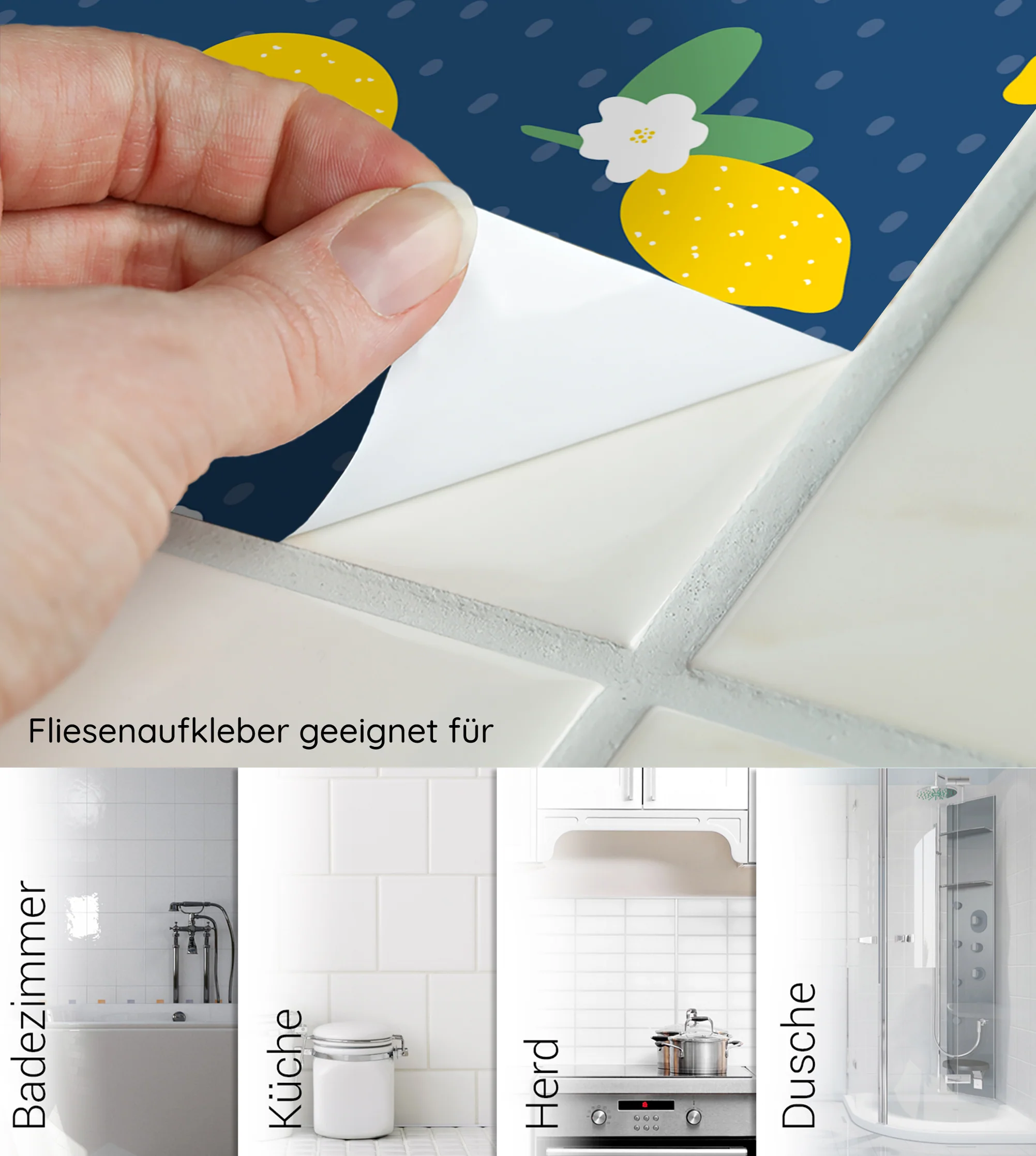 Fliesenaufkleber Zitrone - Image 6