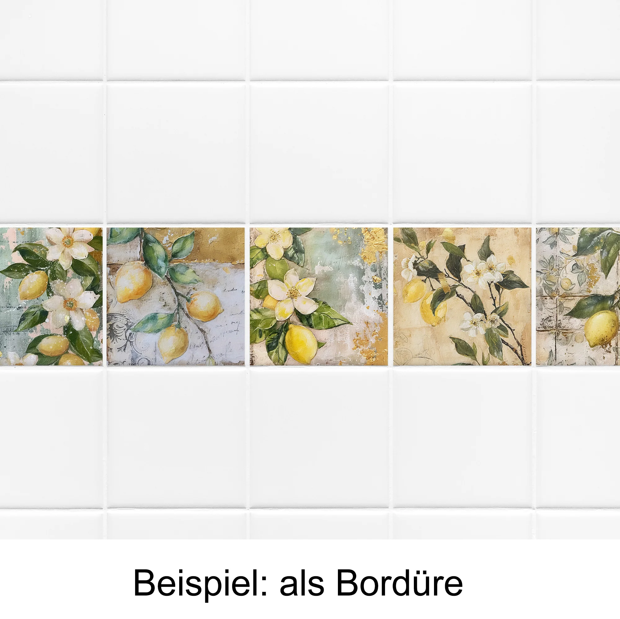 Fliesenaufkleber Zitrusblüten - Image 4