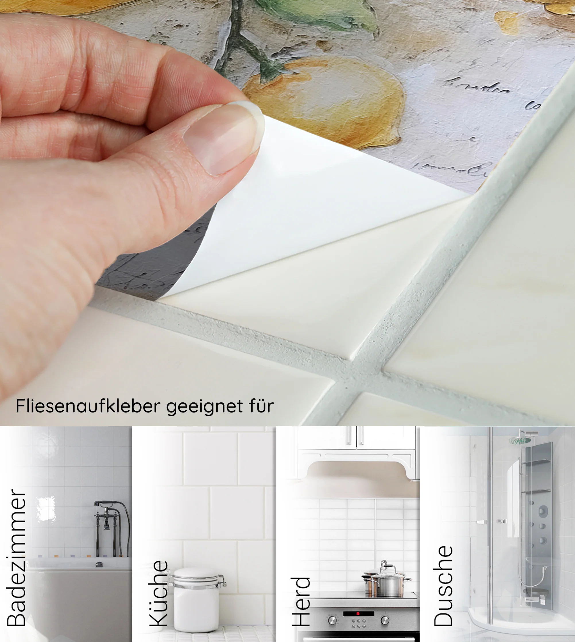 Fliesenaufkleber Zitrusblüten - Image 6