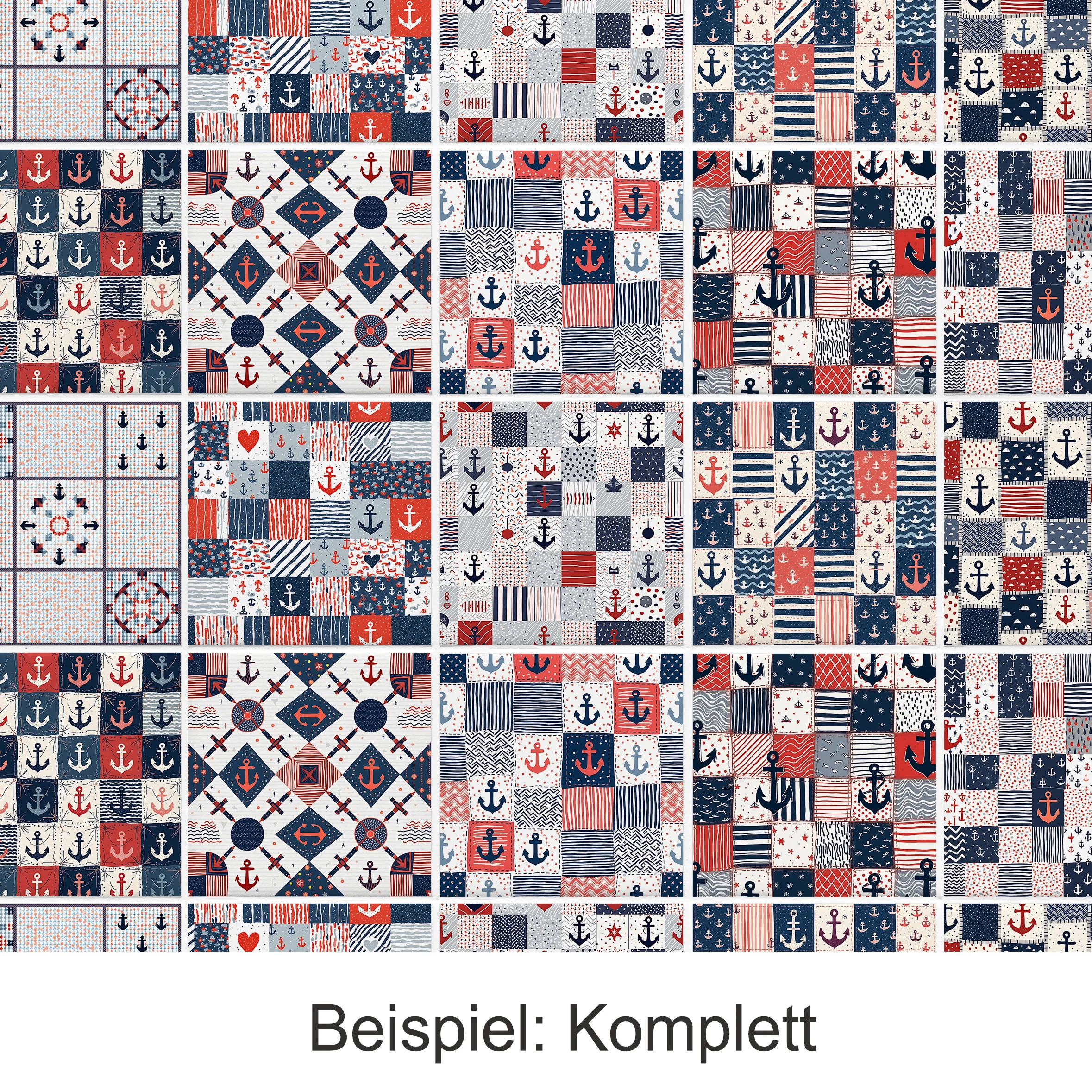 Fliesenfolie Ankerdesign - Image 5
