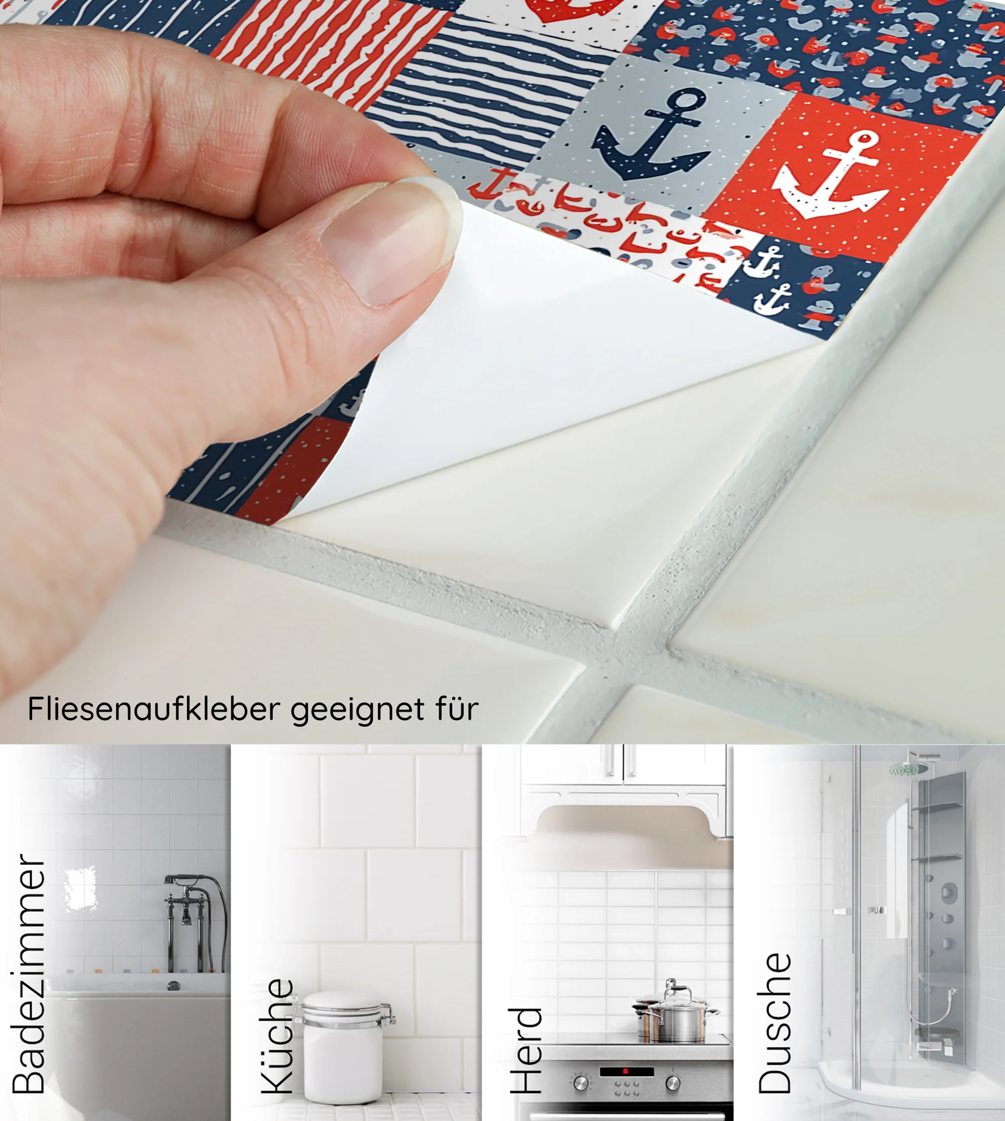 Fliesenfolie Ankerdesign - Image 6