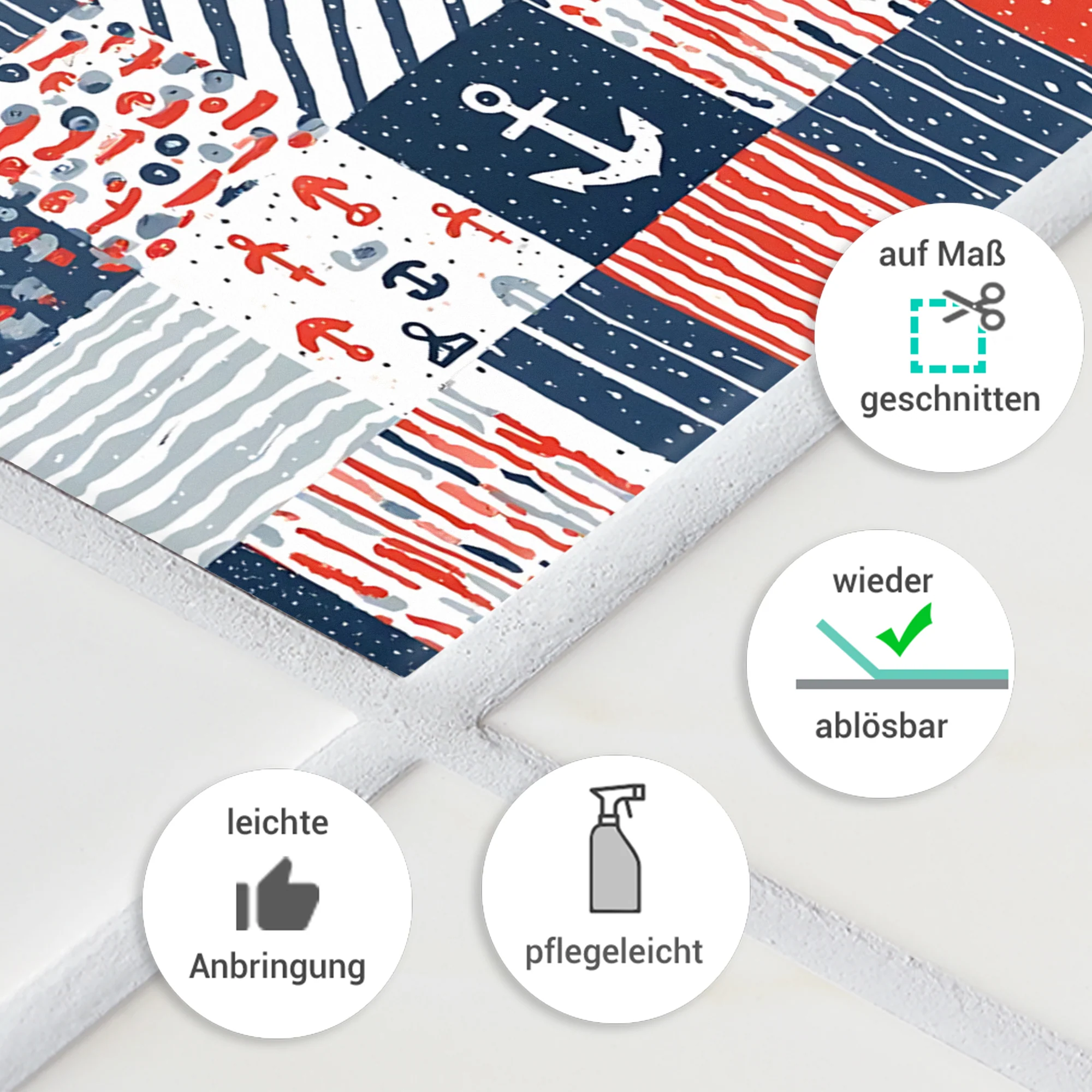 Fliesenfolie Ankerdesign - Image 7