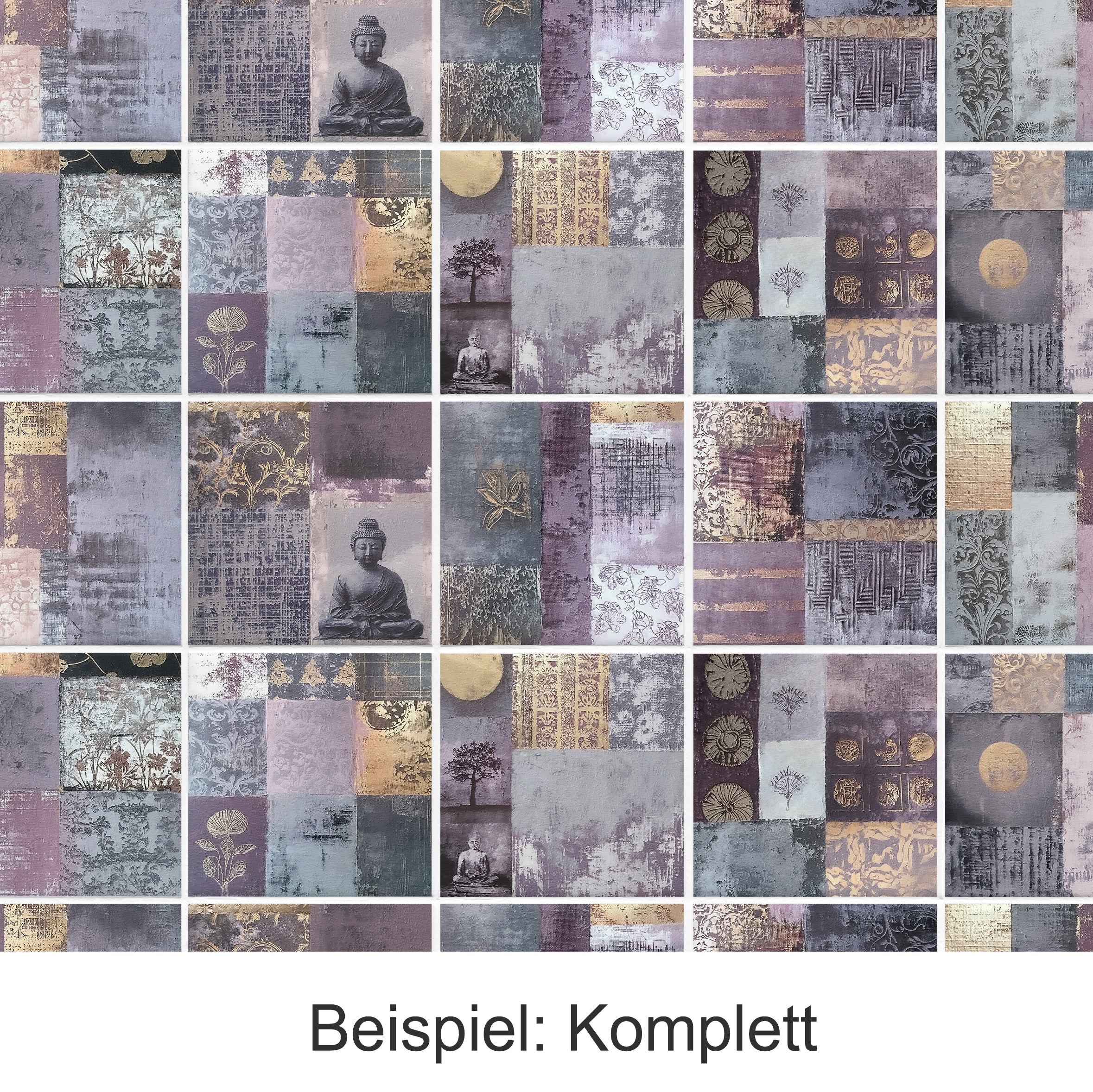 Fliesenaufkleber mit abstraktem Design - Image 5