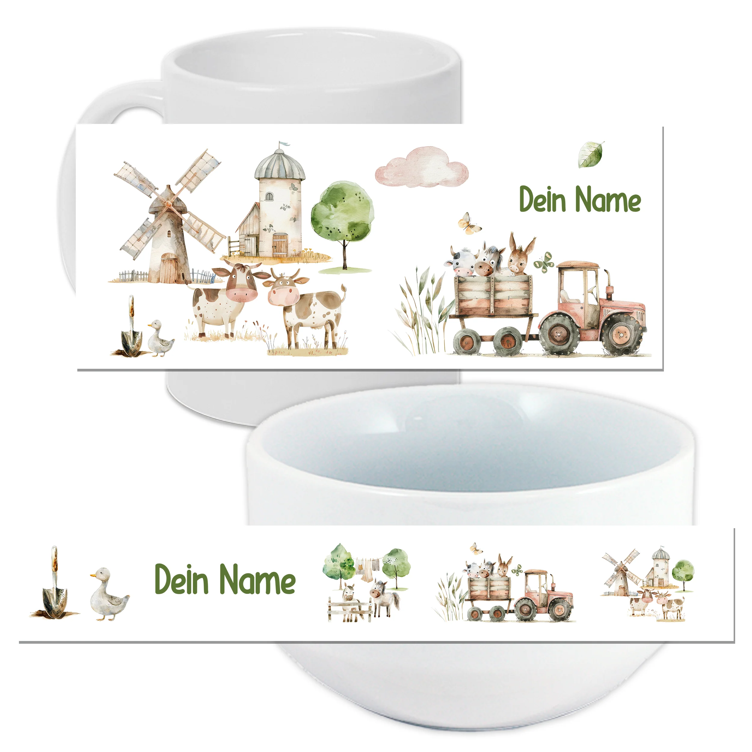 Frühstücksset Bauernhoftiere - Image 3