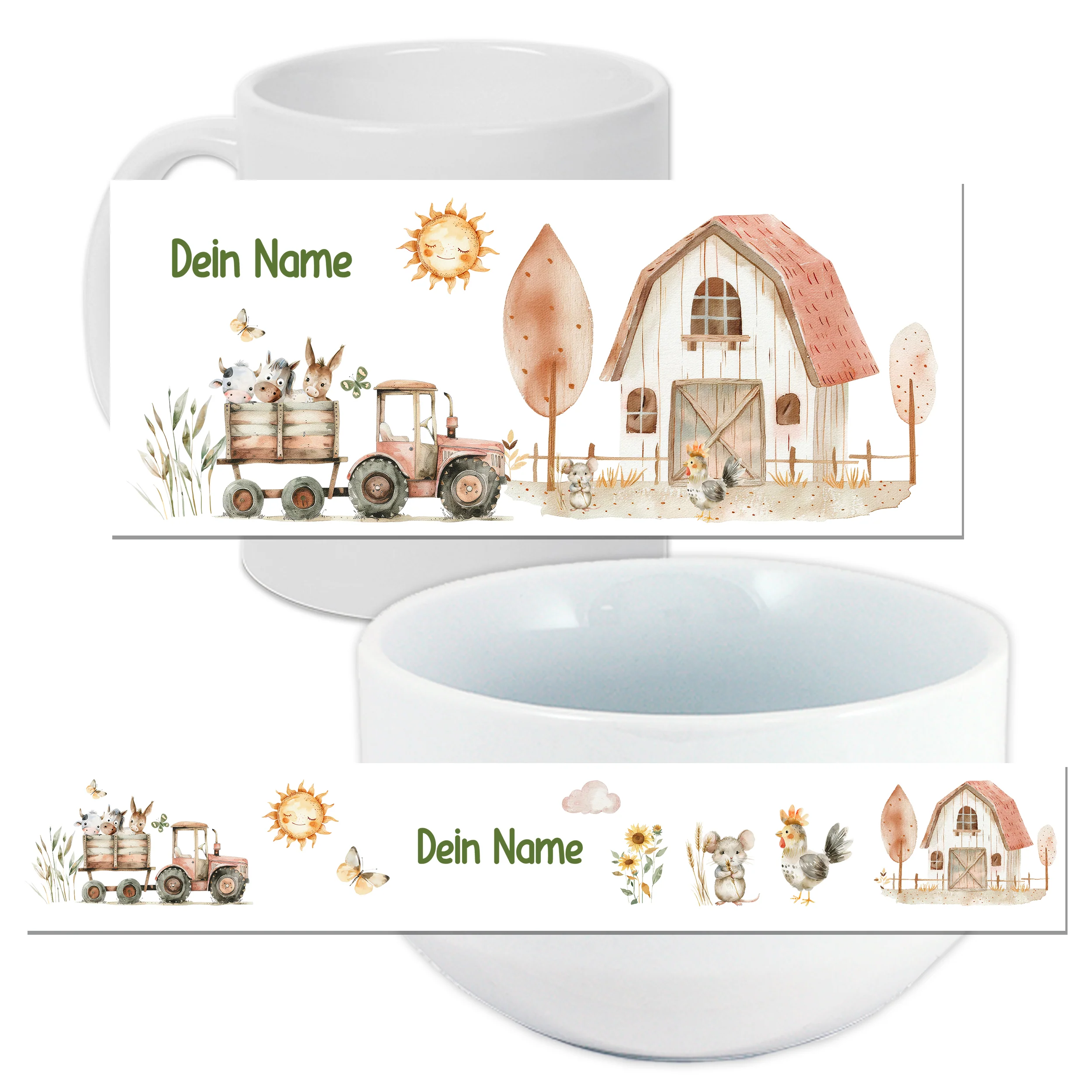 Frühstücksset Bauernhoftiere - Image 3