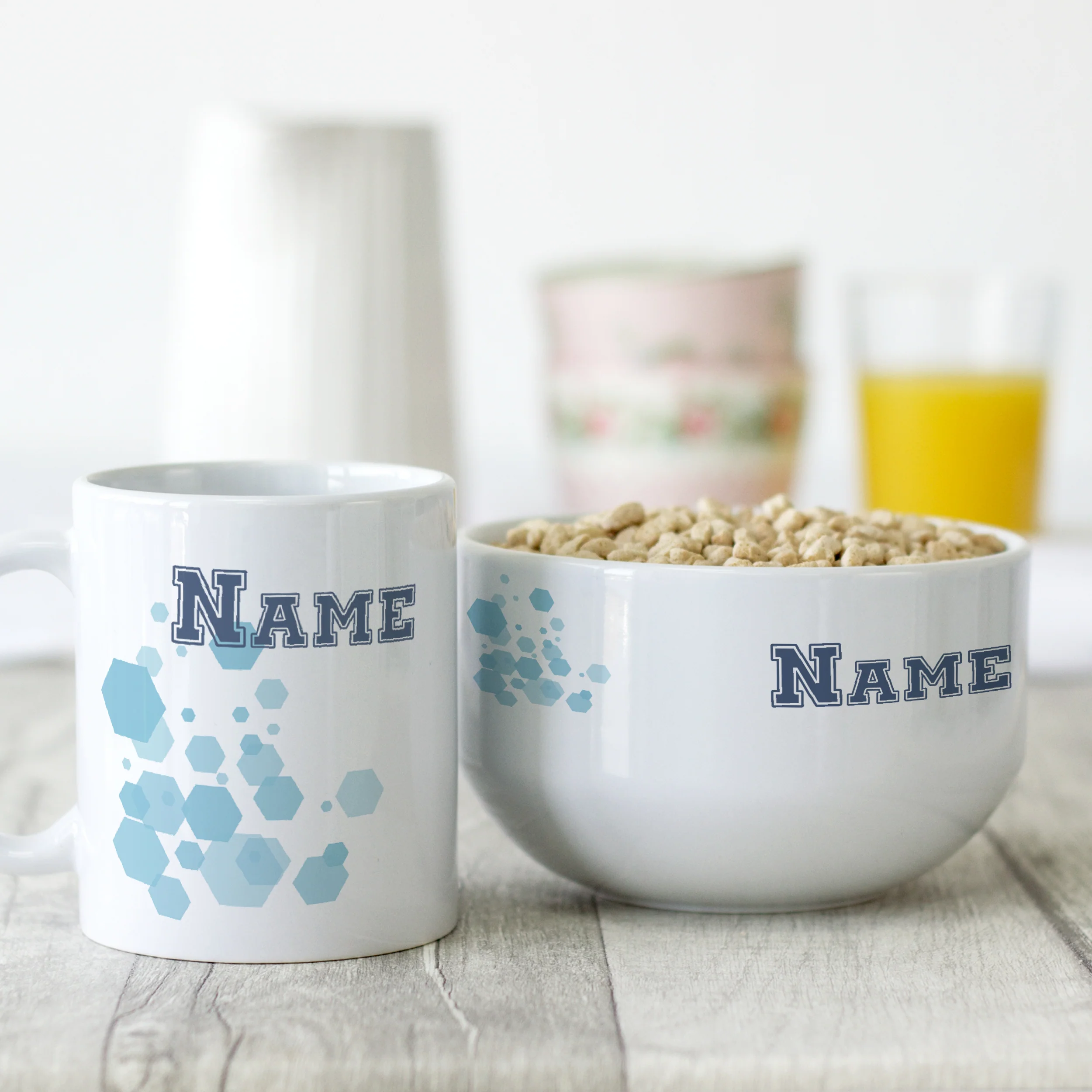 Frühstücksset Müslischale mit Tasse - Image 2