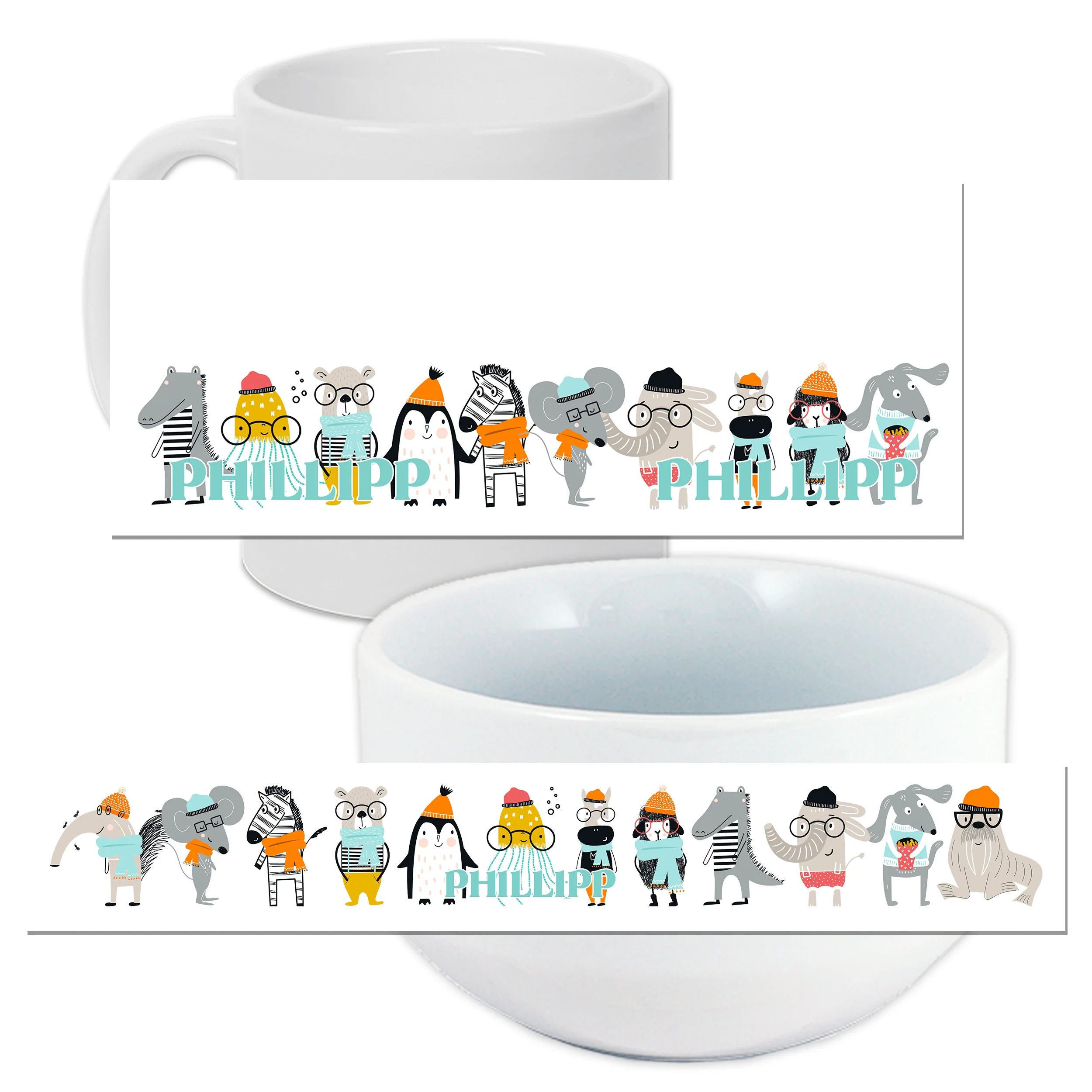 Frühstücksset Müslischale mit Tasse - Für fröhliche Morgenstunden - Image 3