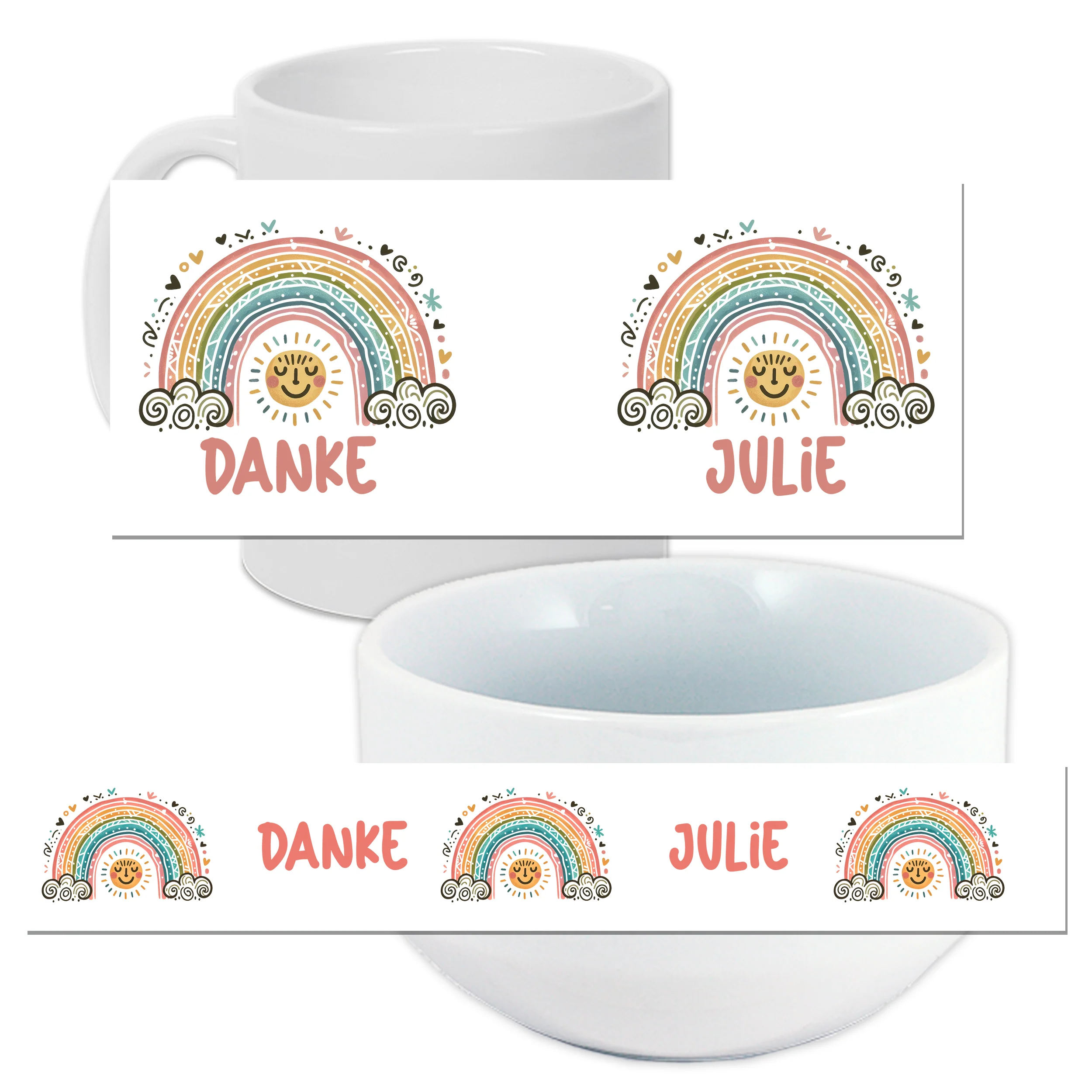 Frühstücksset Regenbogen - Ein fröhlicher Start in den Tag - Image 3