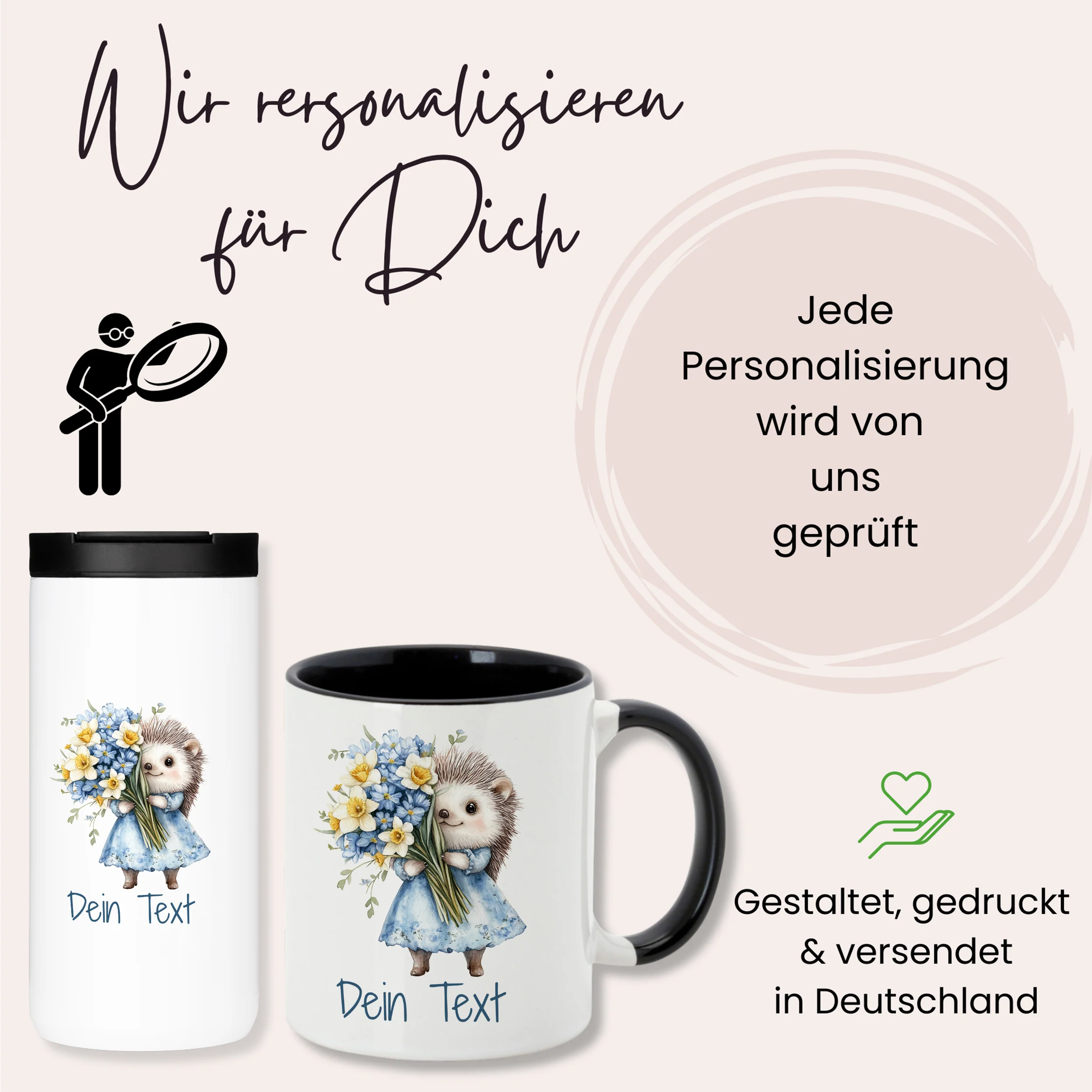 Geschenkset Kaffeebecher mit Tasse - Ein Lächeln für jeden Tag - Image 3