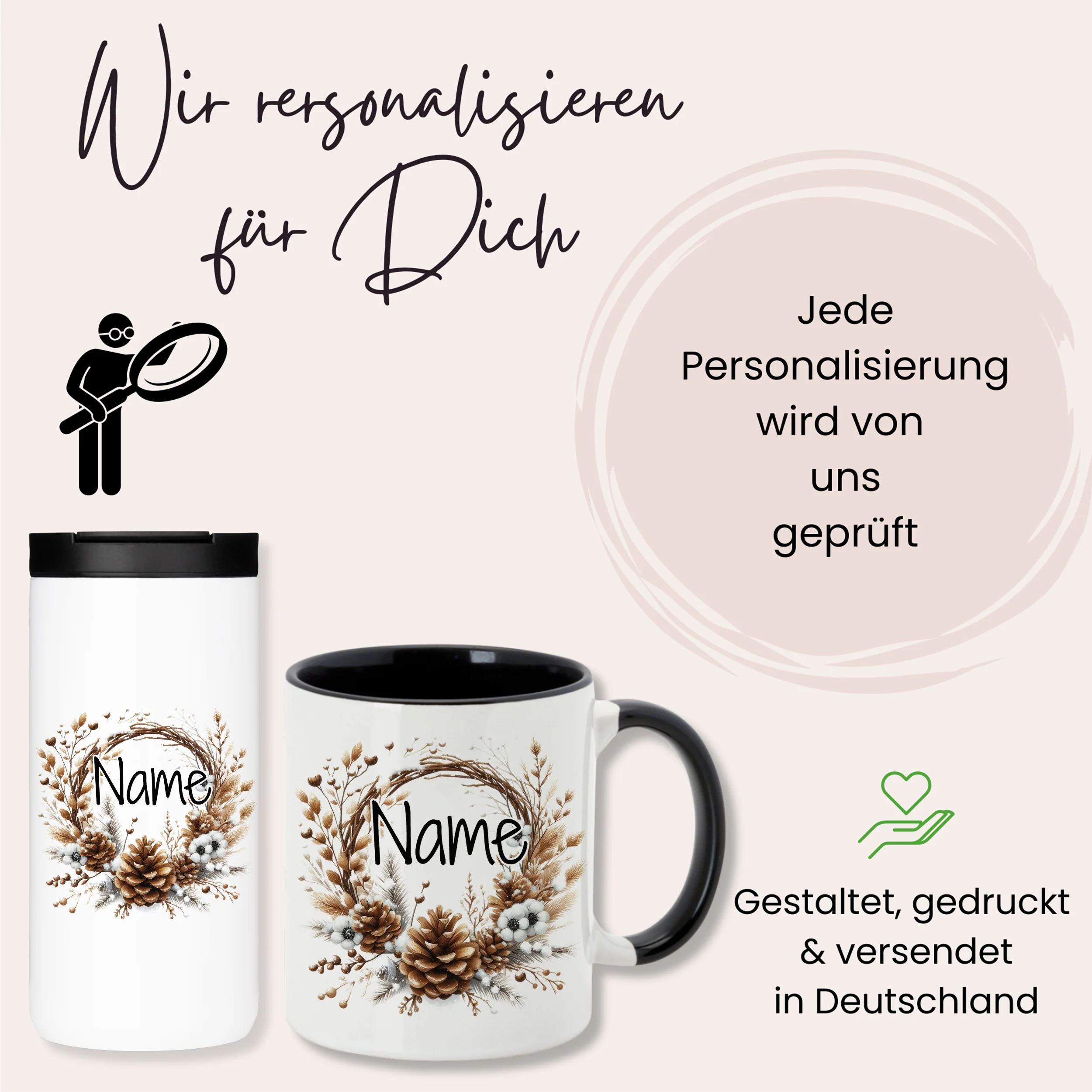 Geschenkset Kaffeebecher mit Tasse - Ein persönlicher Genuss - Image 3