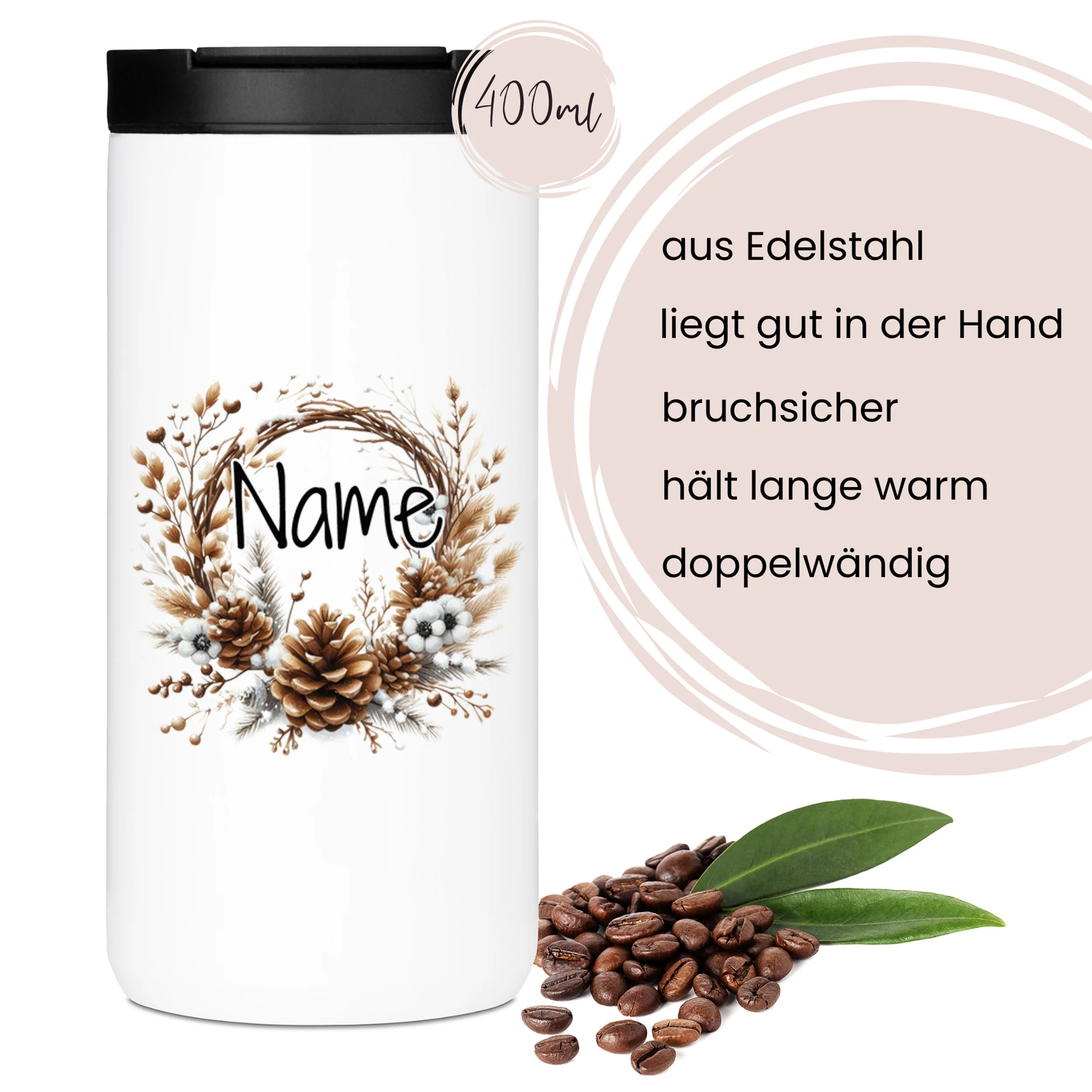 Geschenkset Kaffeebecher mit Tasse - Ein persönlicher Genuss - Image 4
