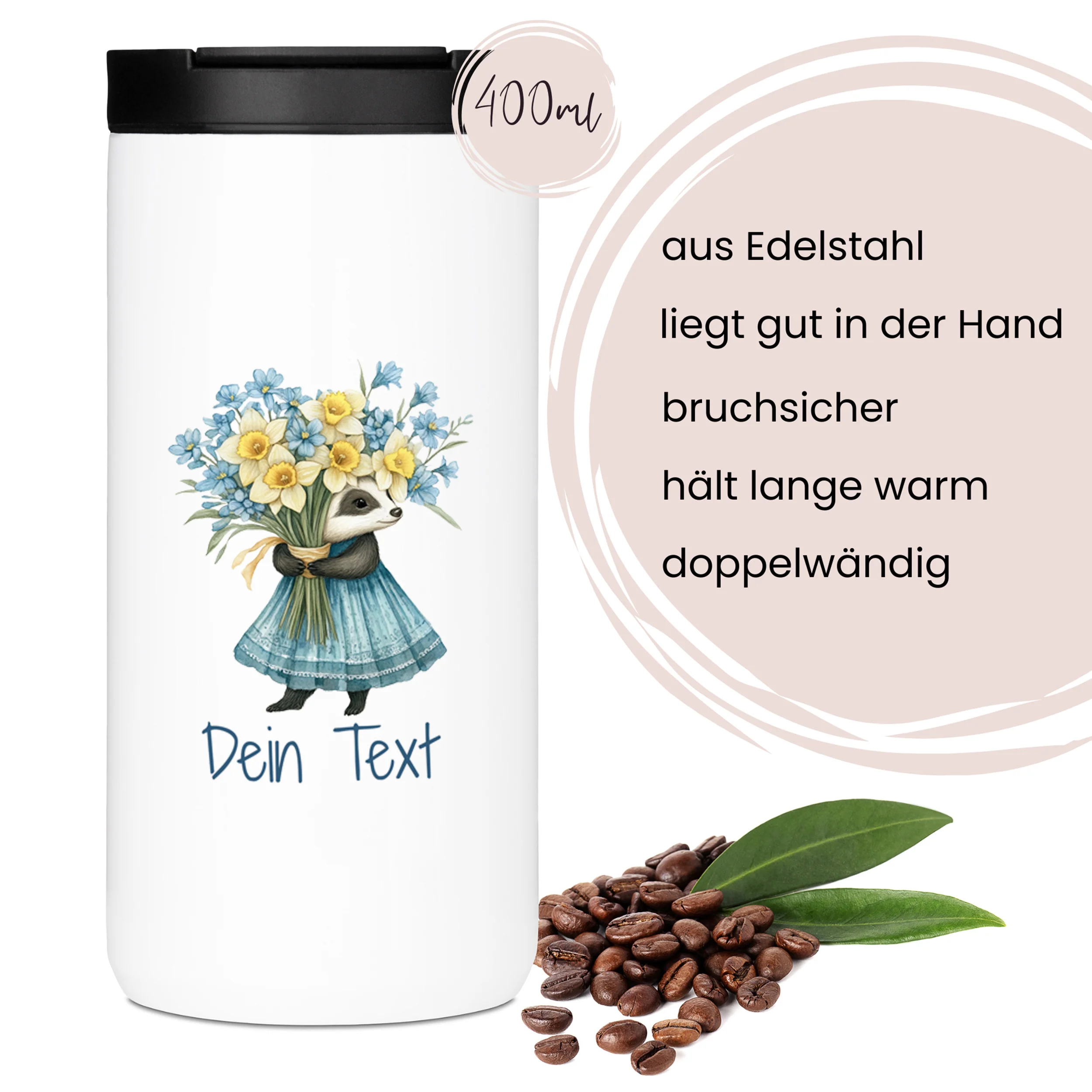 Geschenkset Kaffeebecher mit Tasse - Freude verschenken - Image 4