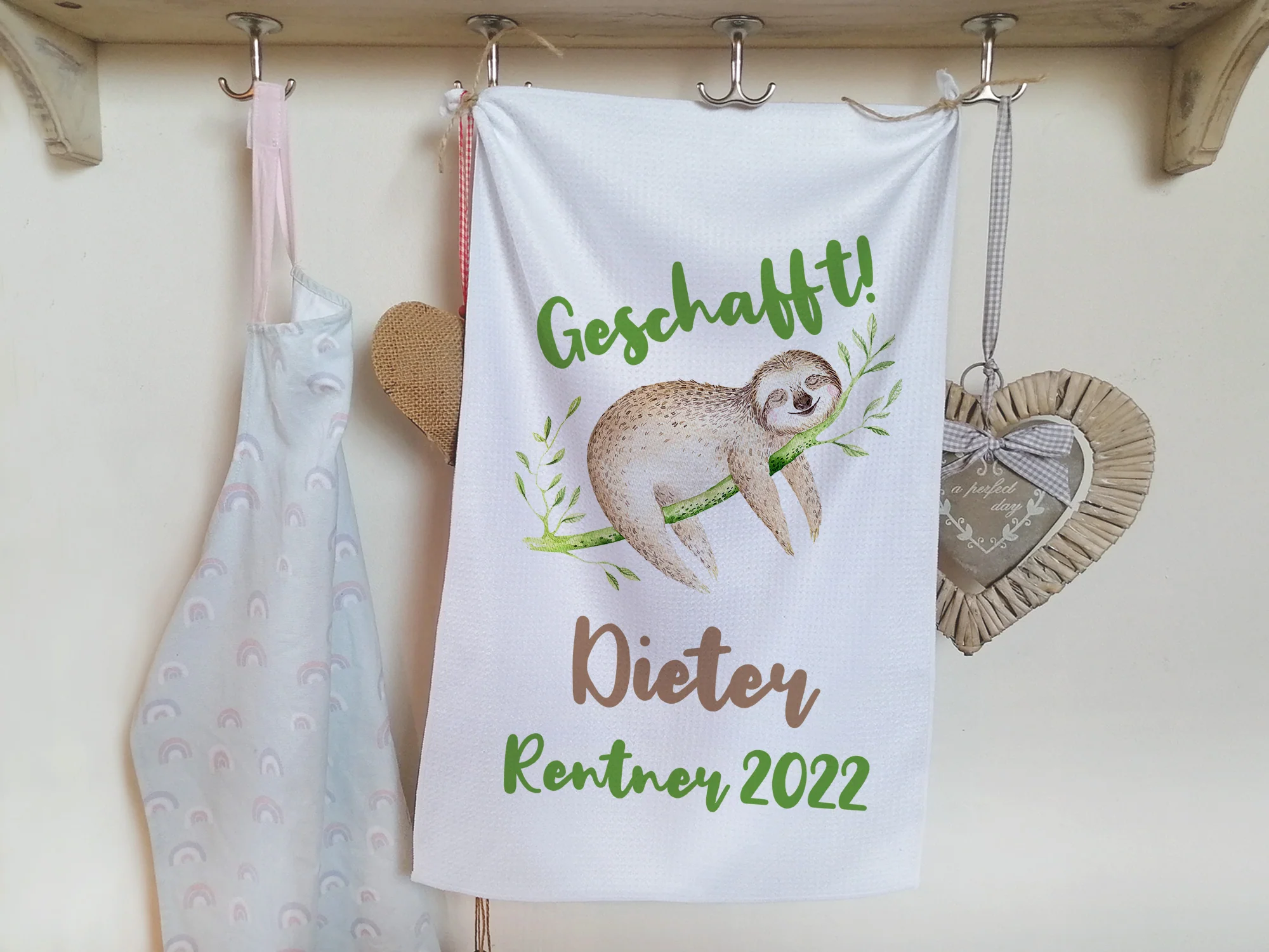 Geschirrtuch Rentner Geschenk 2026 - Image 3