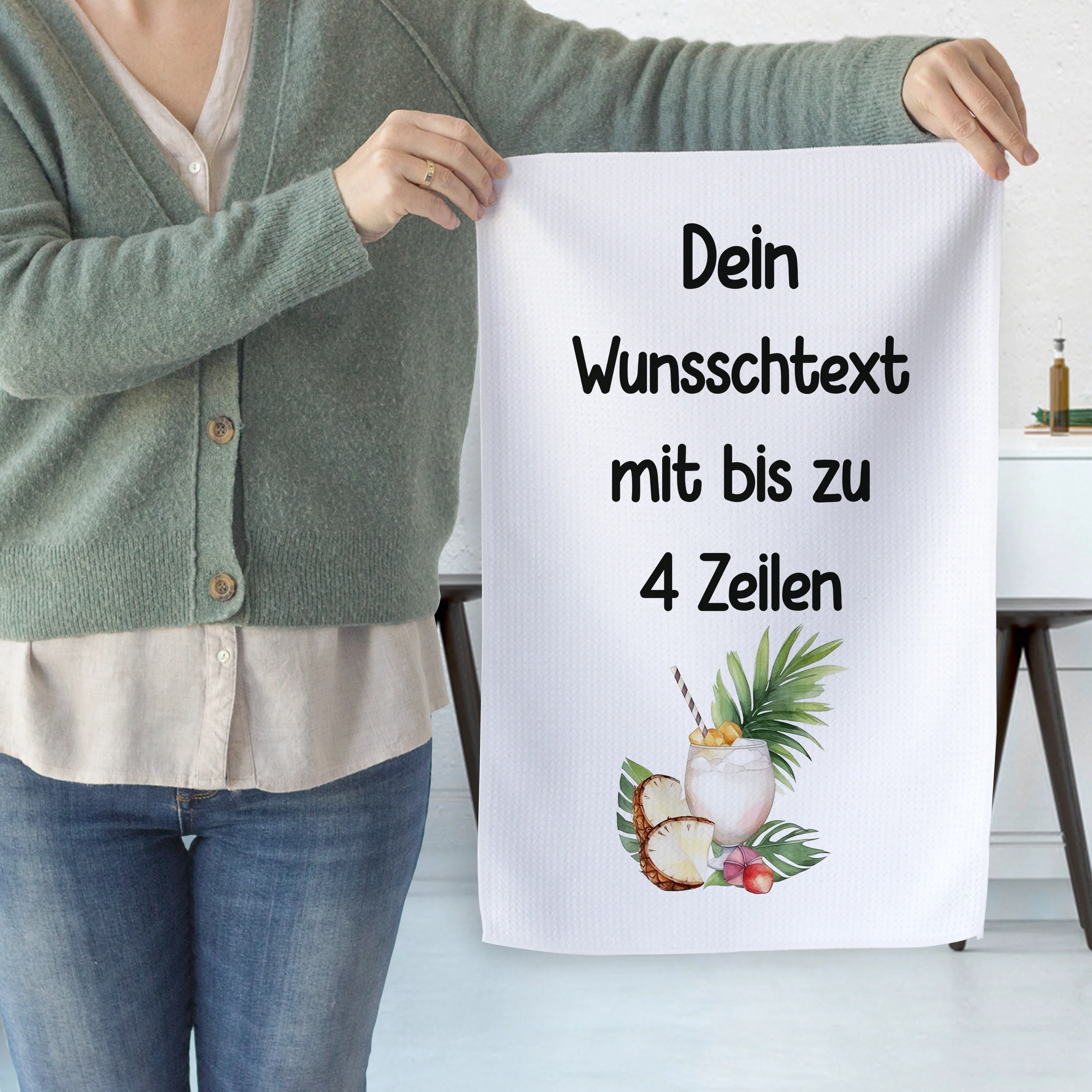 Geschirrtuch mit Wunschtext - Image 2