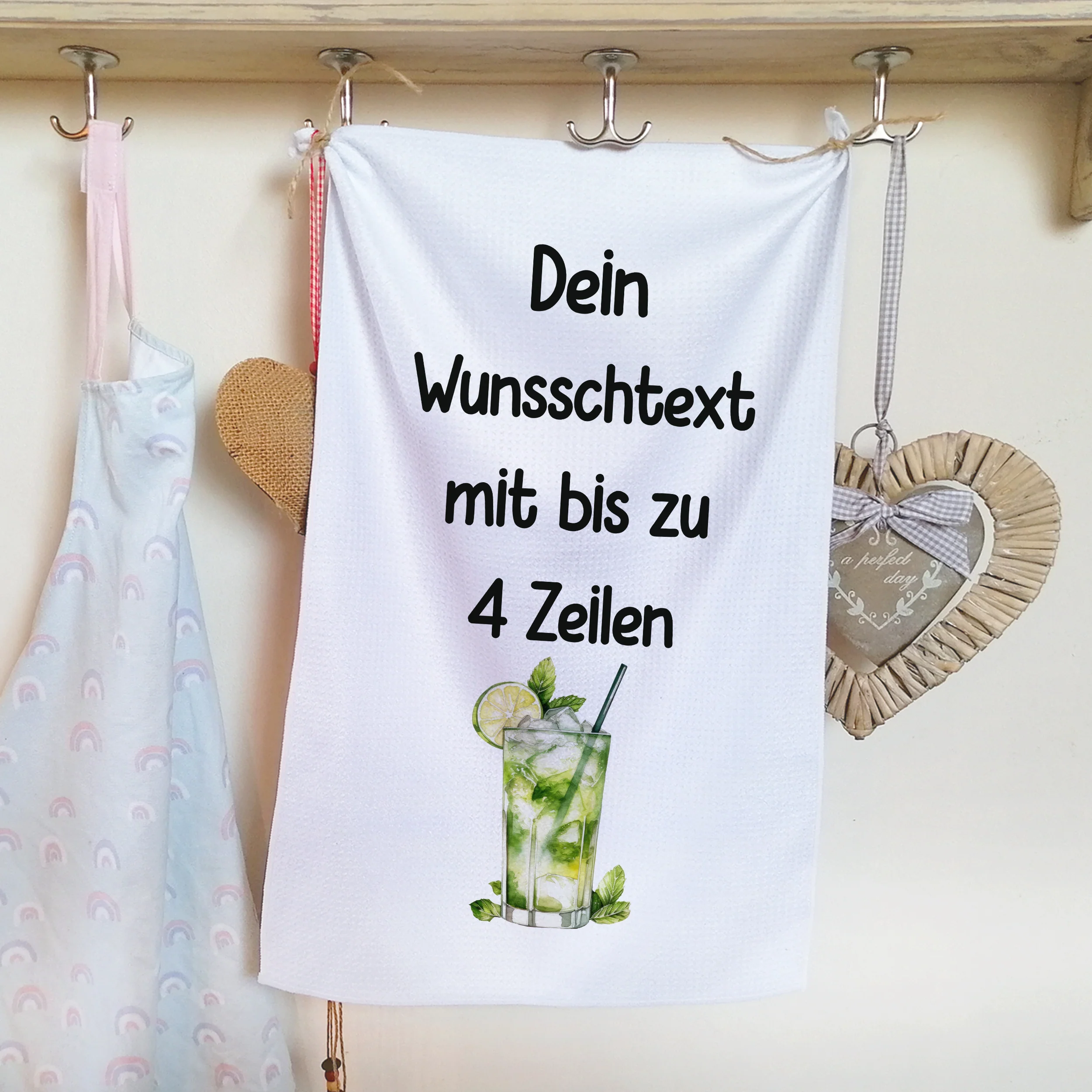 Geschirrtuch Mojito mit Wunschtext - Image 3