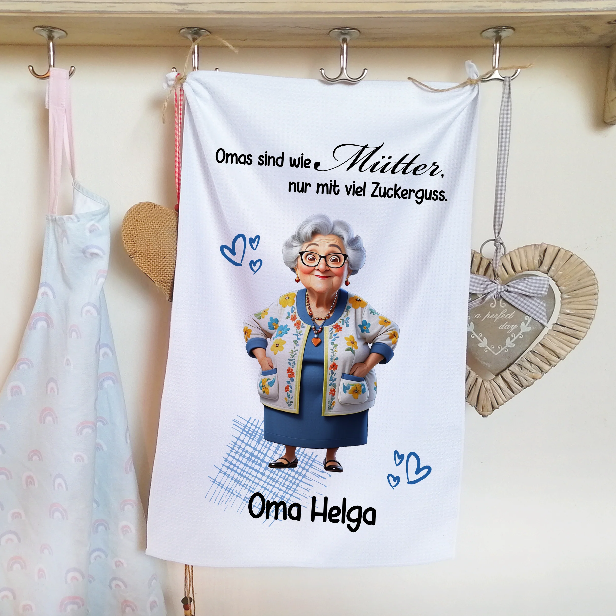 Geschirrtuch Oma mit Spruch - Image 3