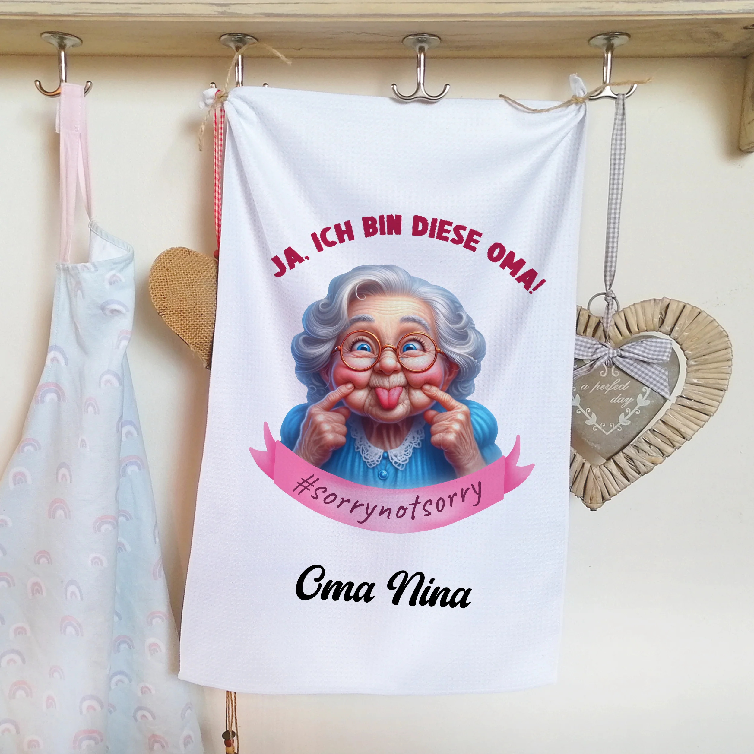 Geschirrtuch Oma - Für ein Lächeln in der Küche - Image 3