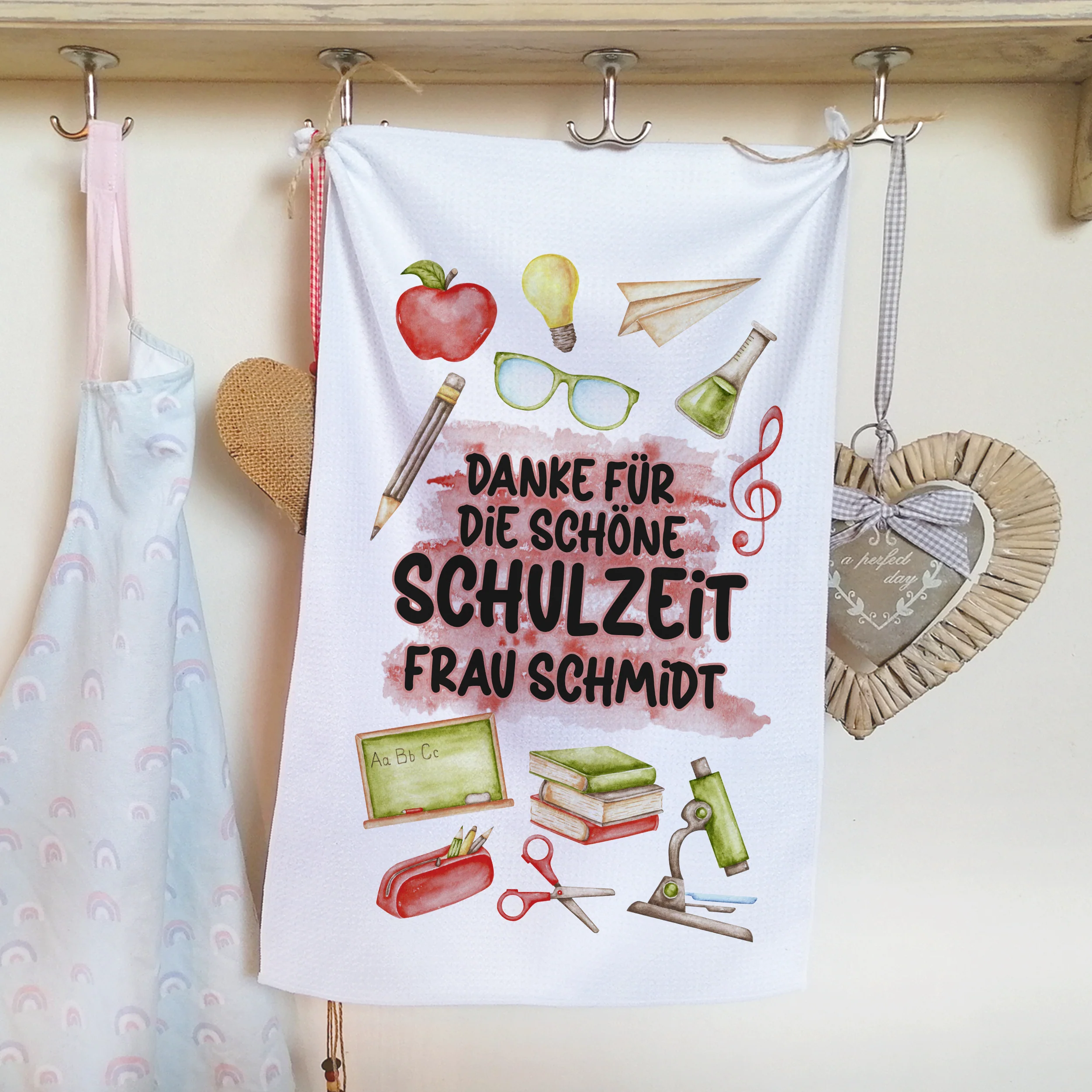 Geschirrtuch Schulzeit - Ein Dankeschön für tolle Erinnerungen - Image 3