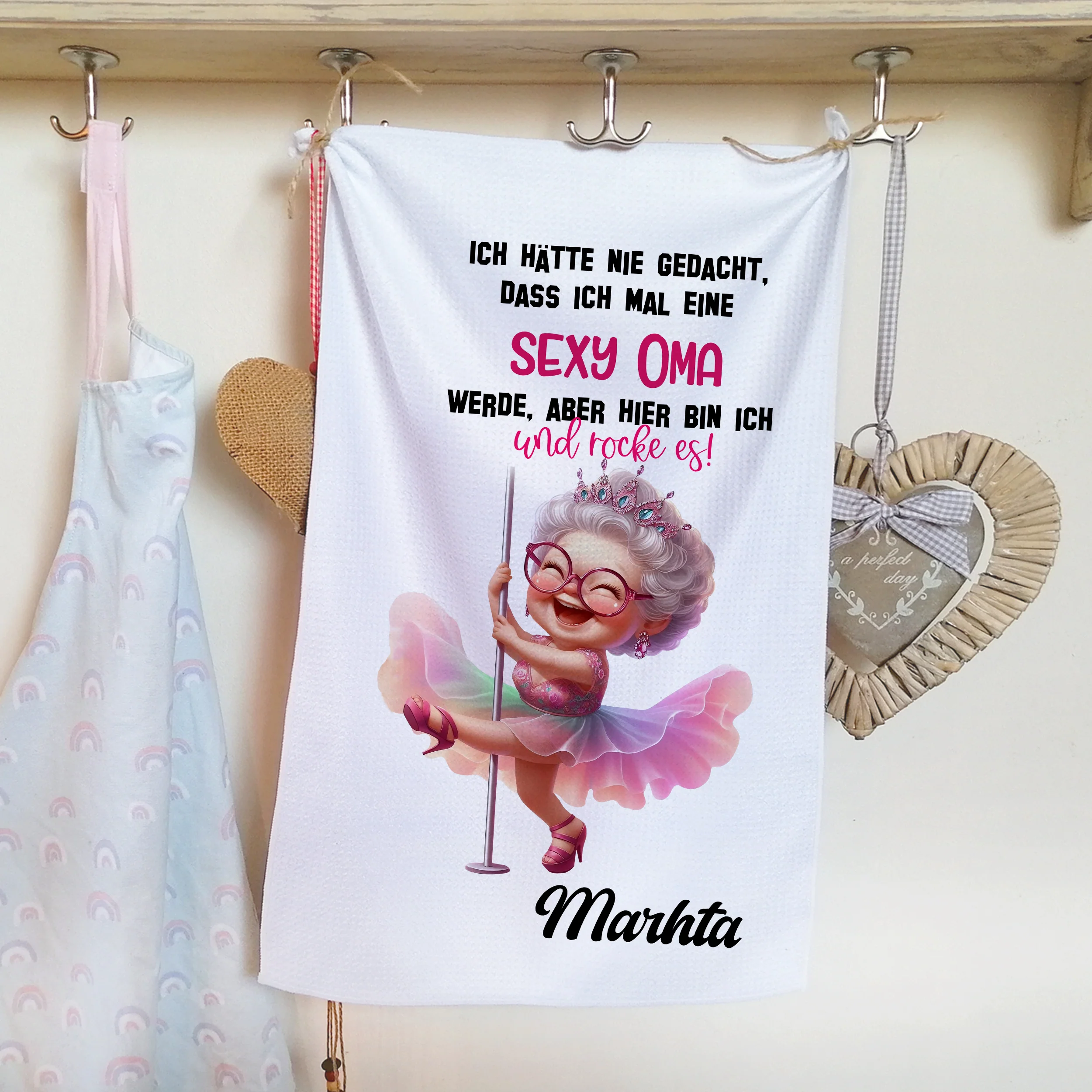 Geschirrtuch Sexy Oma - Für einen humorvollen Alltag - Image 3