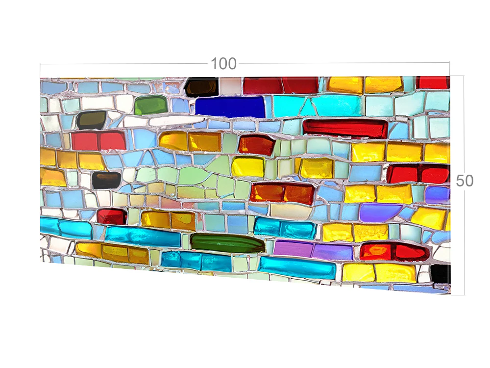 Glas Spritzschutz – Motiv Mosaik - Image 2