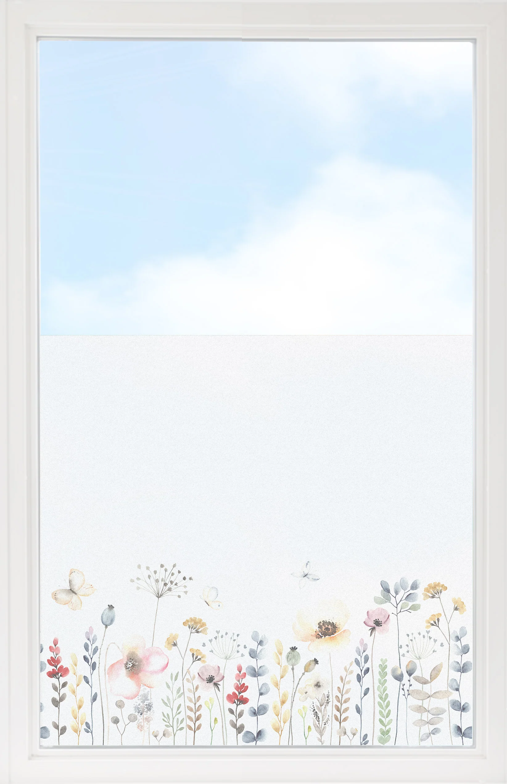 Fensterfolie Blumenwiese - Image 6
