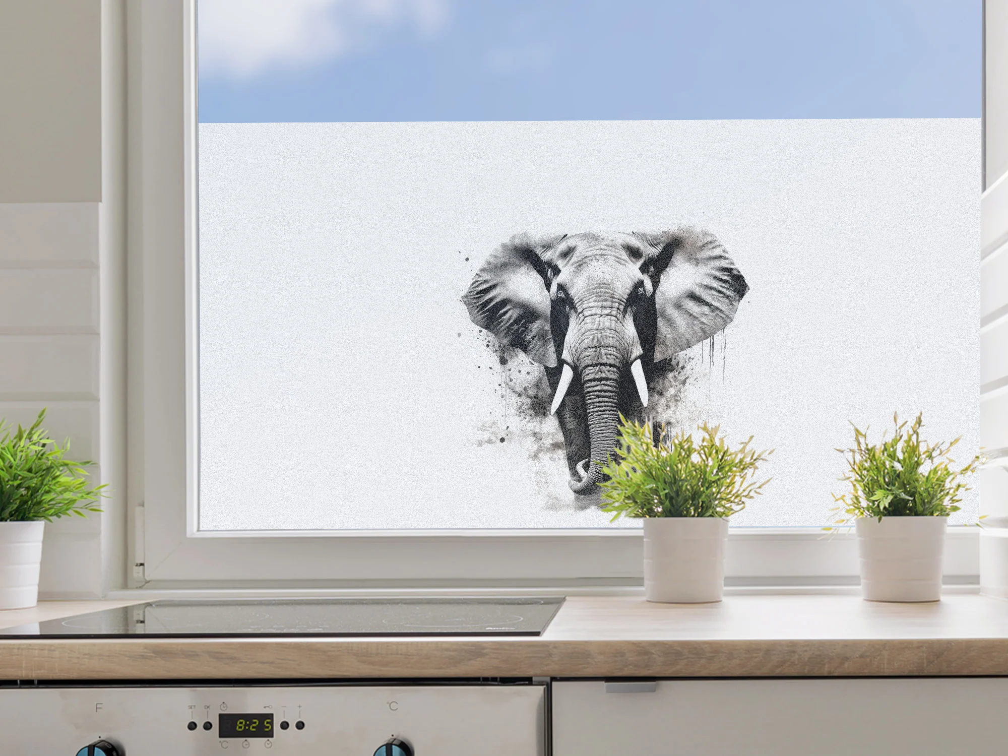 Fensterfolie Elefant - Image 5