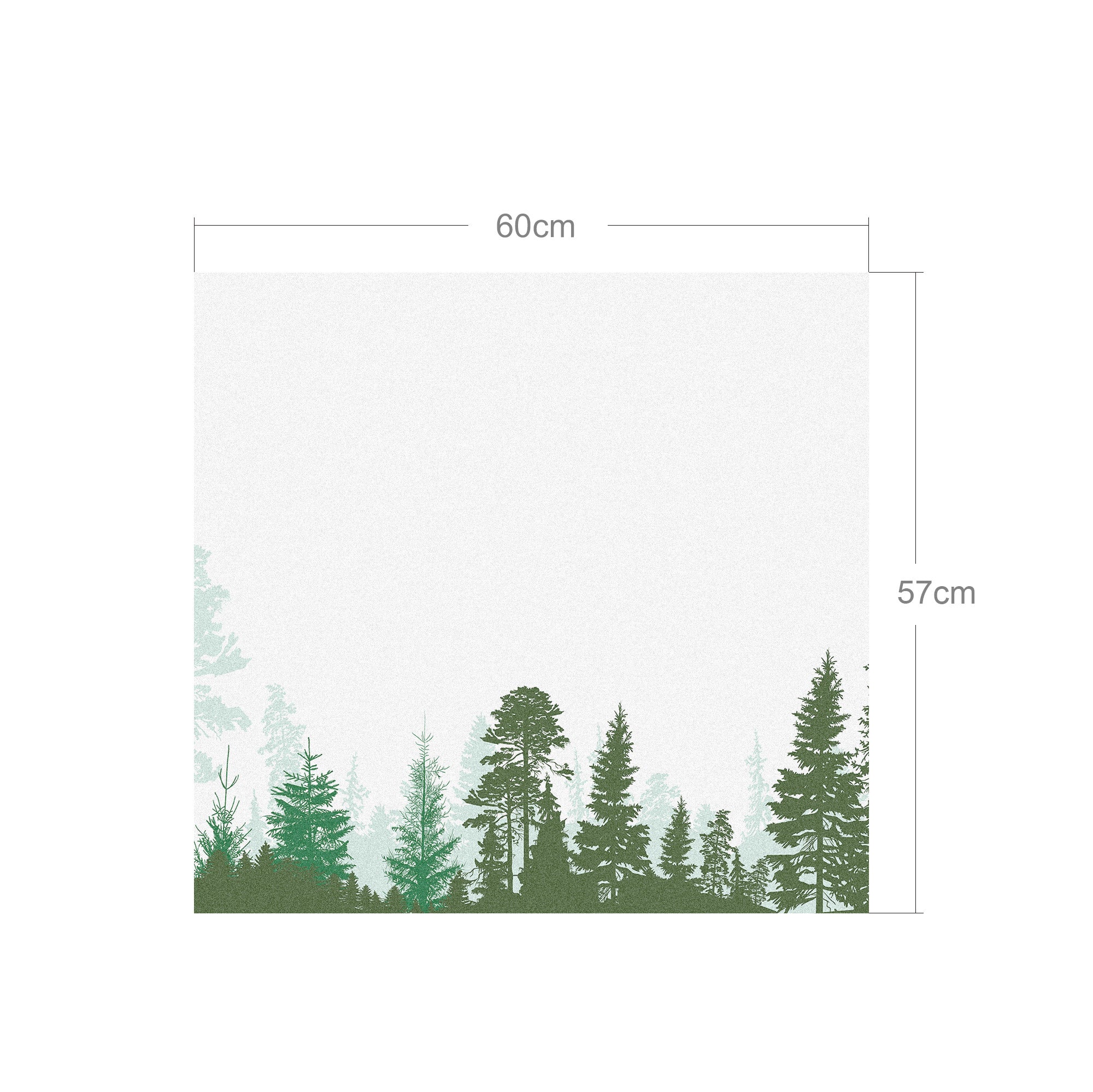 Fensterfolie Waldmotiv - Image 3