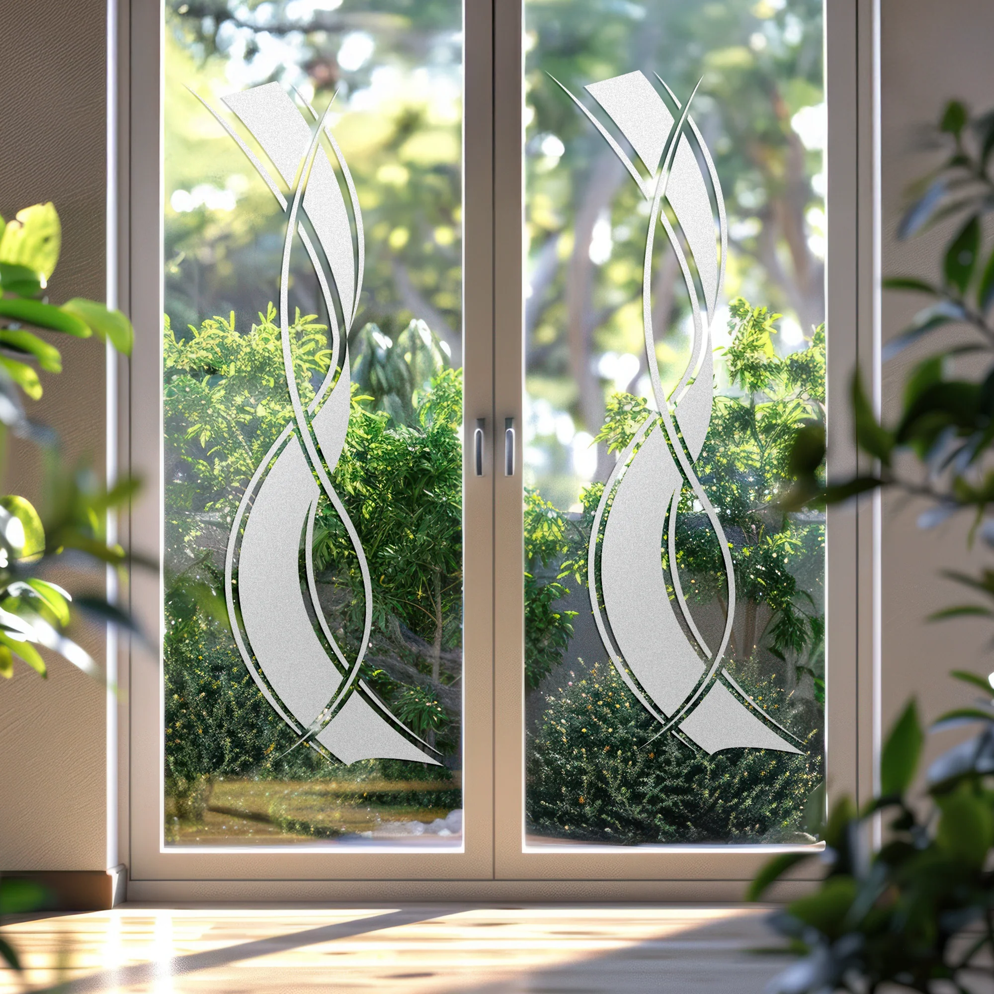 Glastür Aufkleber Linien - Image 4