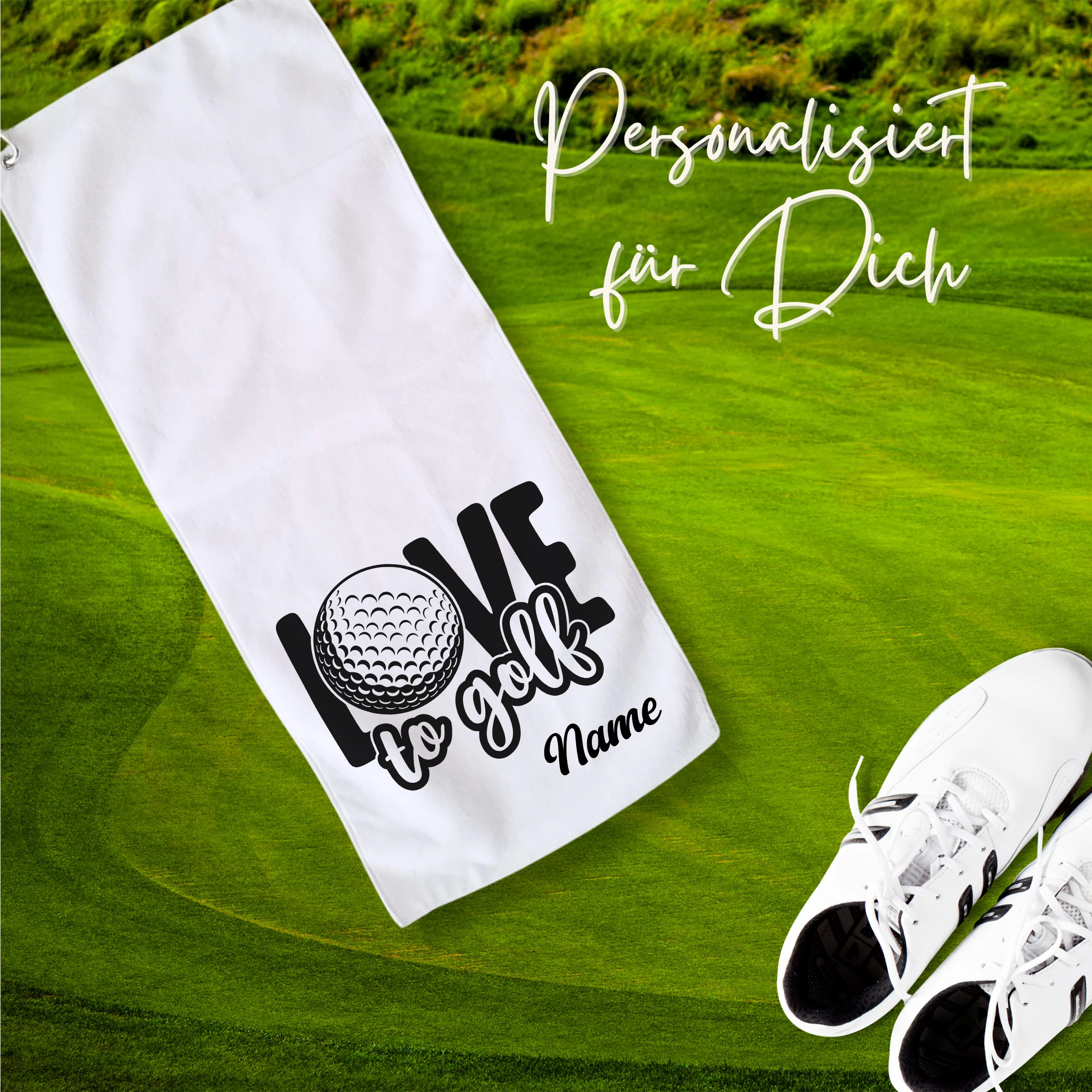 Golftuch mit Liebe zum Spiel - Für leidenschaftliche Golfer - Image 2
