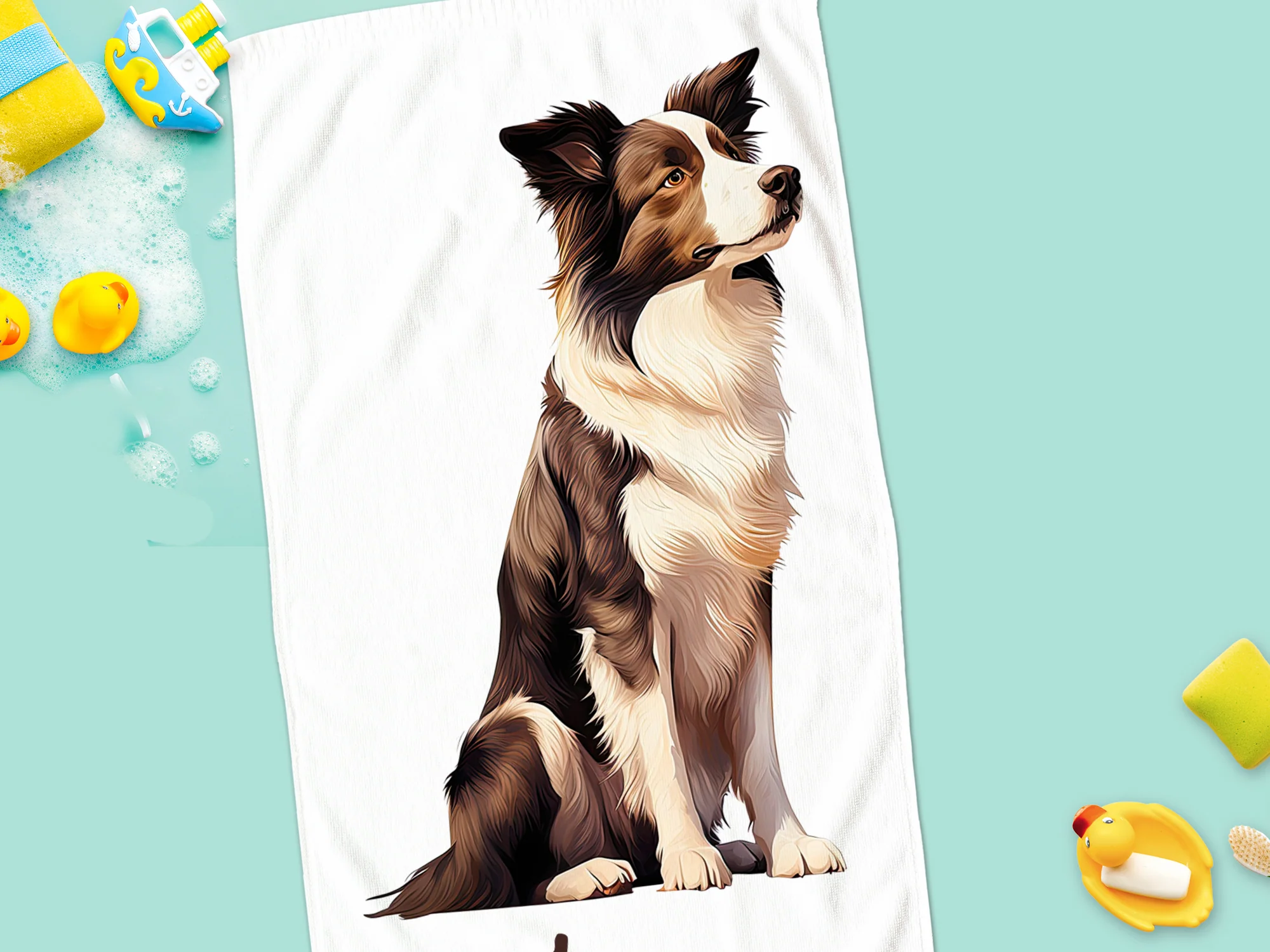 Handtuch Border Collie - Image 4