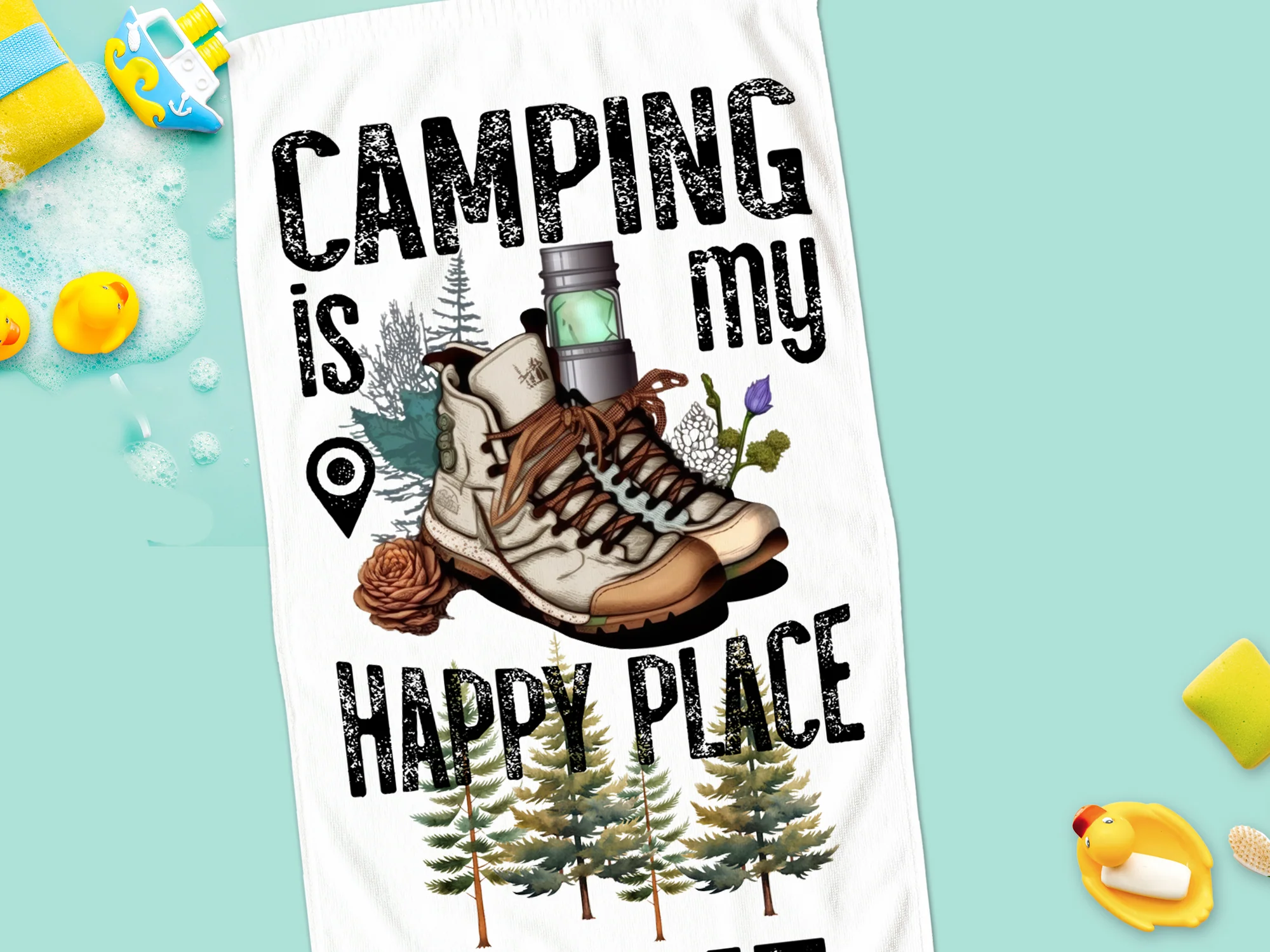 Handtuch Camping Schuh - Image 4