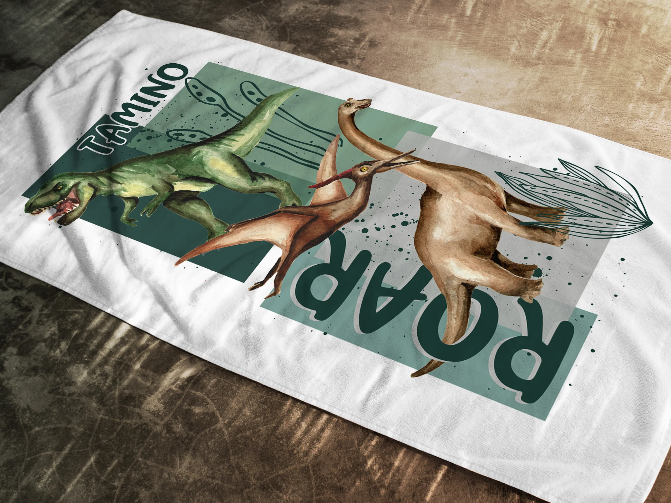 Handtuch Dinosaurier - Image 2