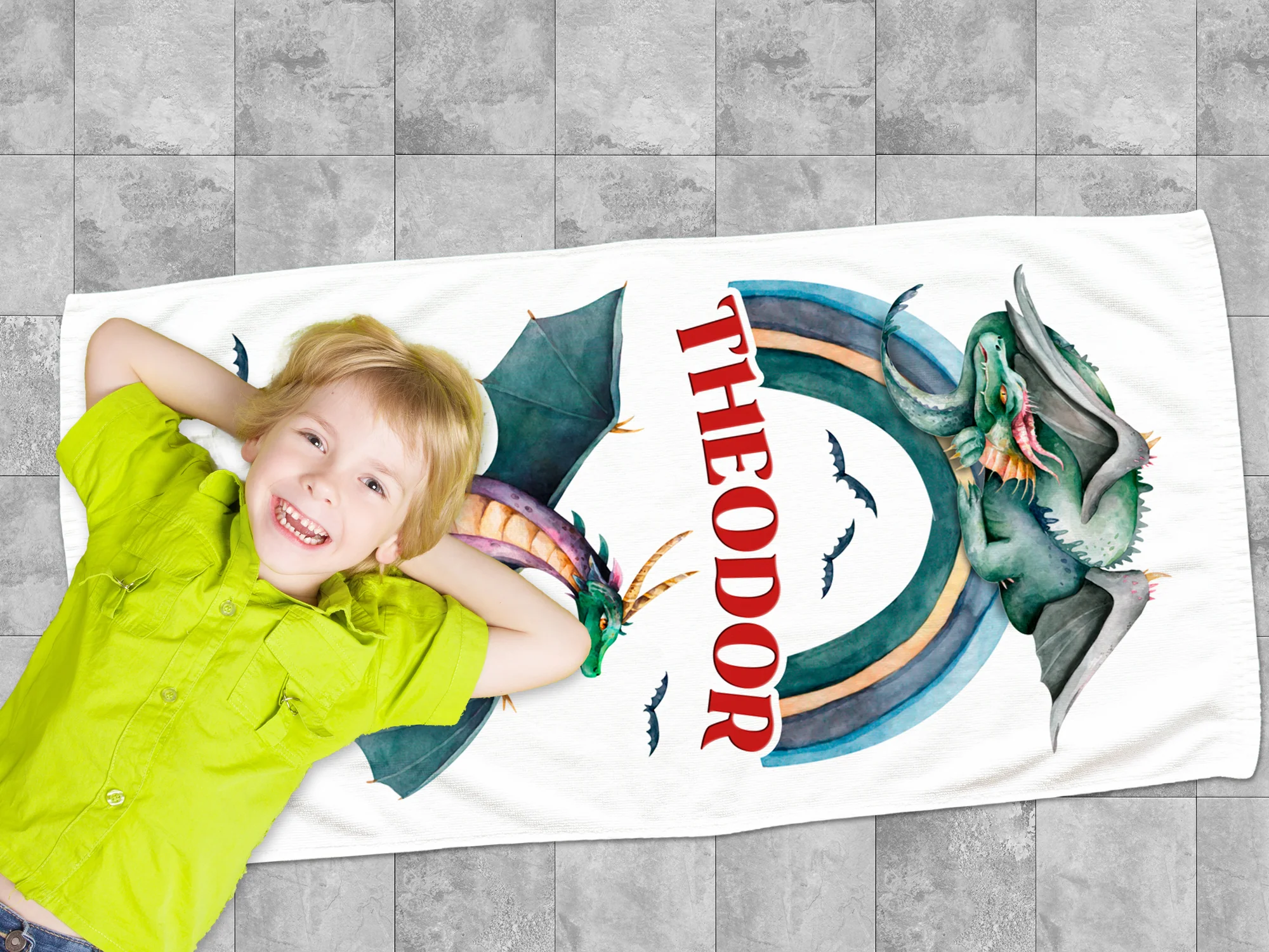 Handtuch Drache - Image 3