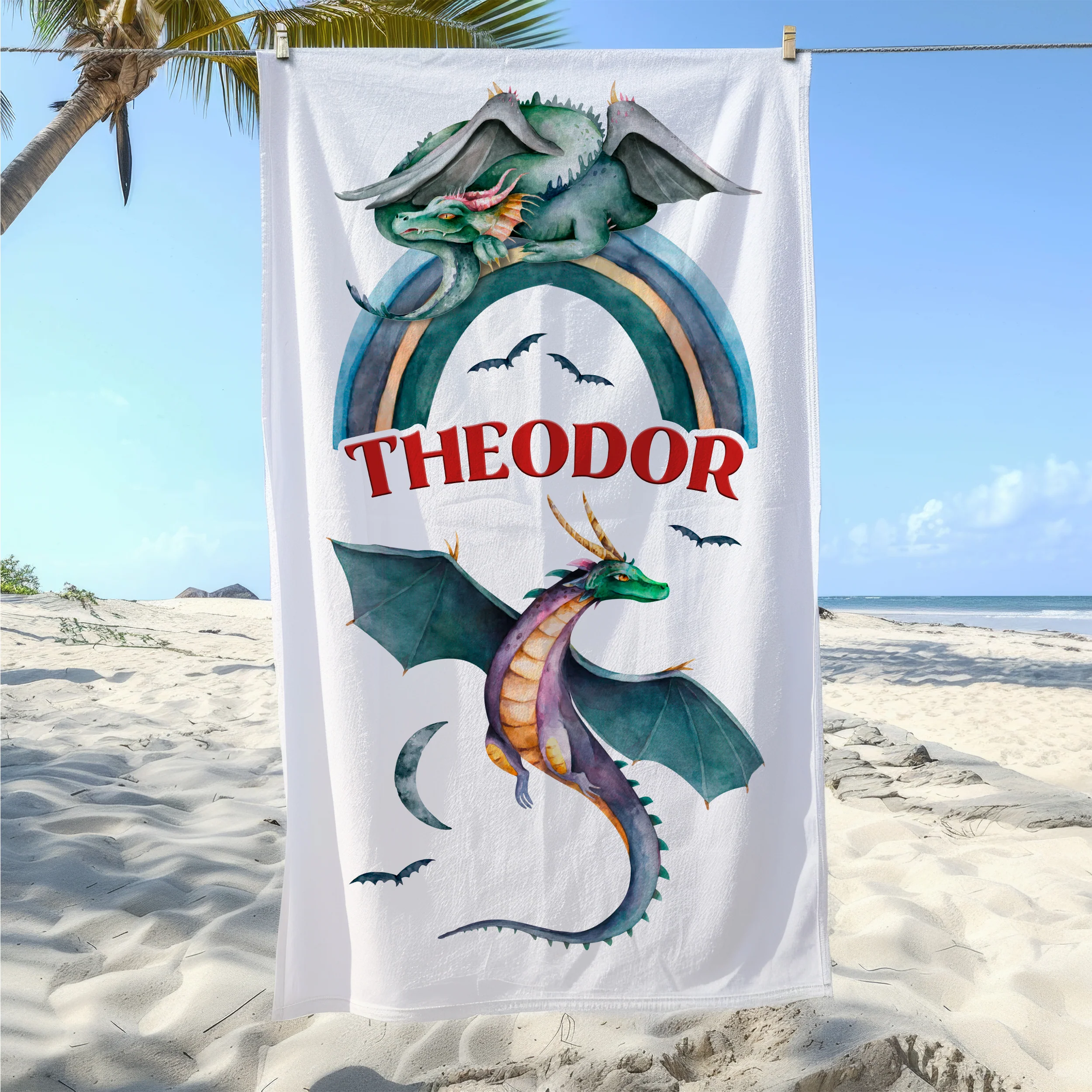 Handtuch Drache - Image 5